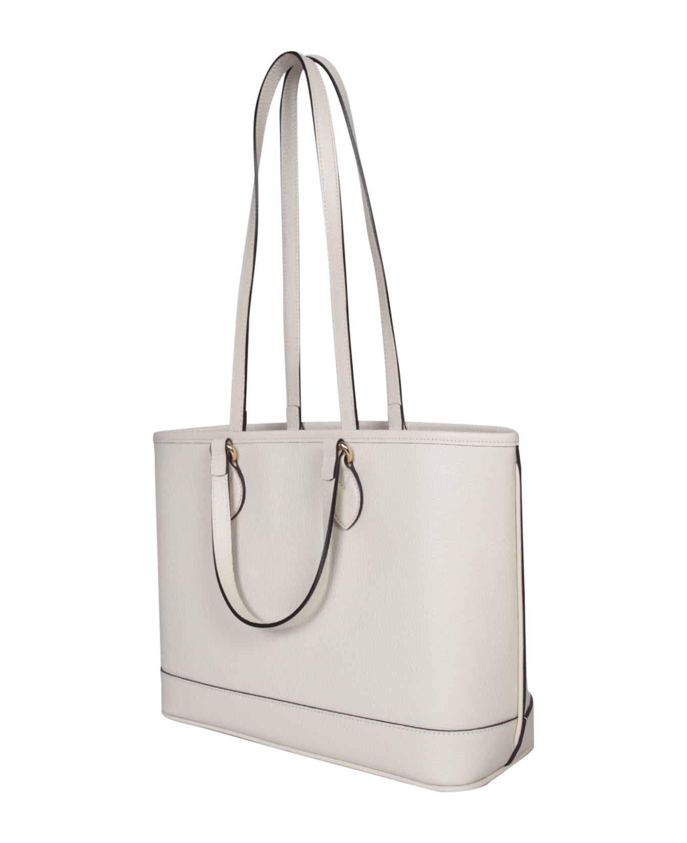 Gucci Ophidia S White Shopping Bag - White