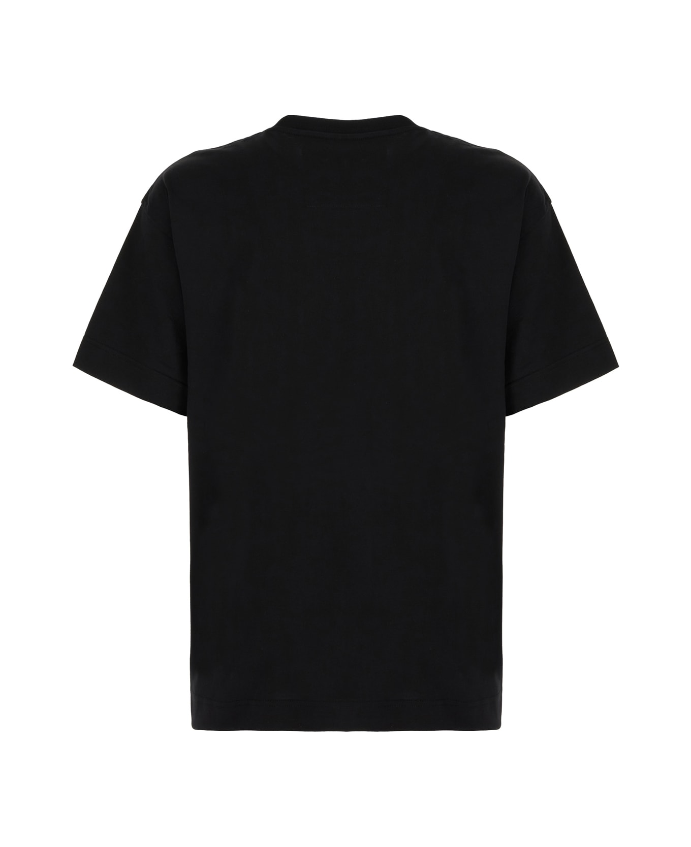 Black Cotton T-shirt - Thumbnail 3