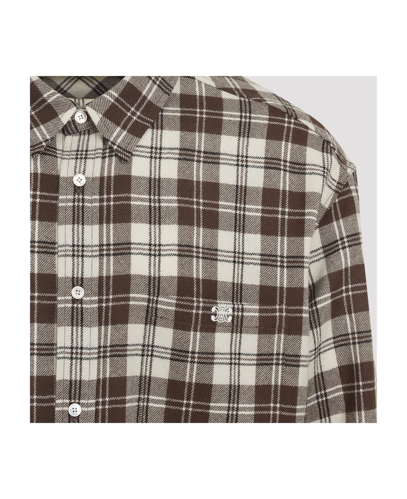 Celine Relaxed Shirt - Mg Beige Marron
