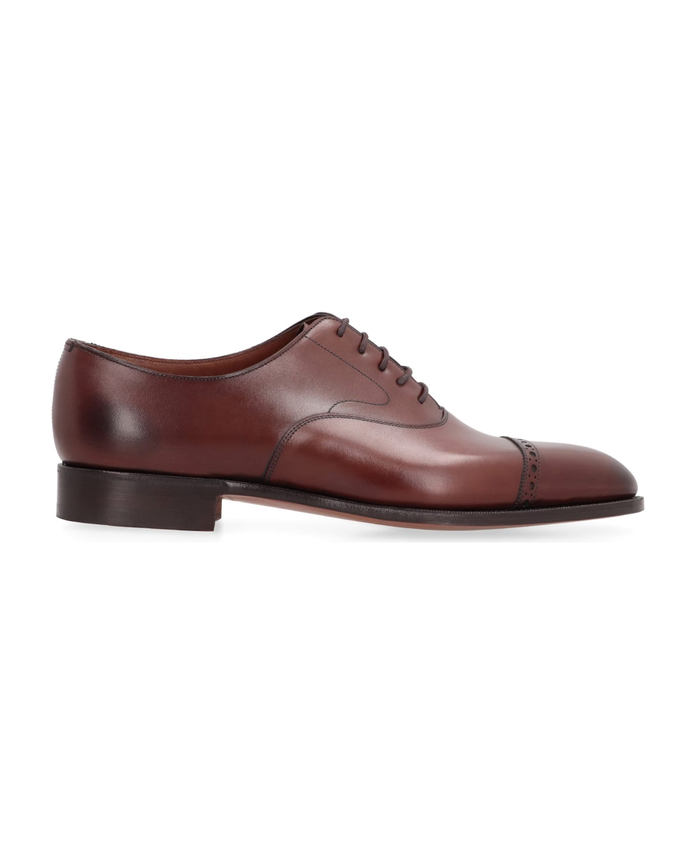 Edward Green Leather Lace-up Shoes - brown ローファー＆デッキシューズ