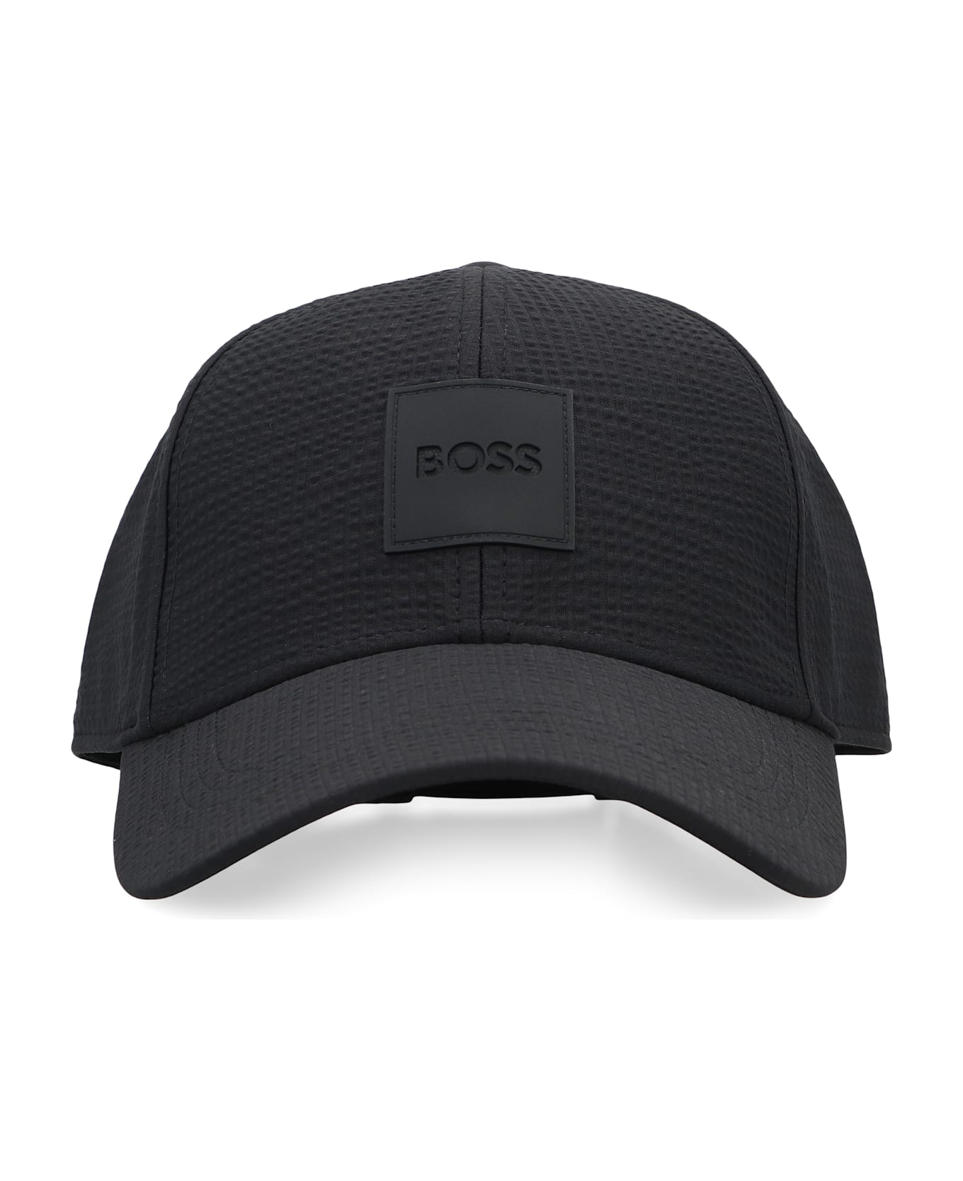 Hugo Boss Baseball Cap With Logo - black