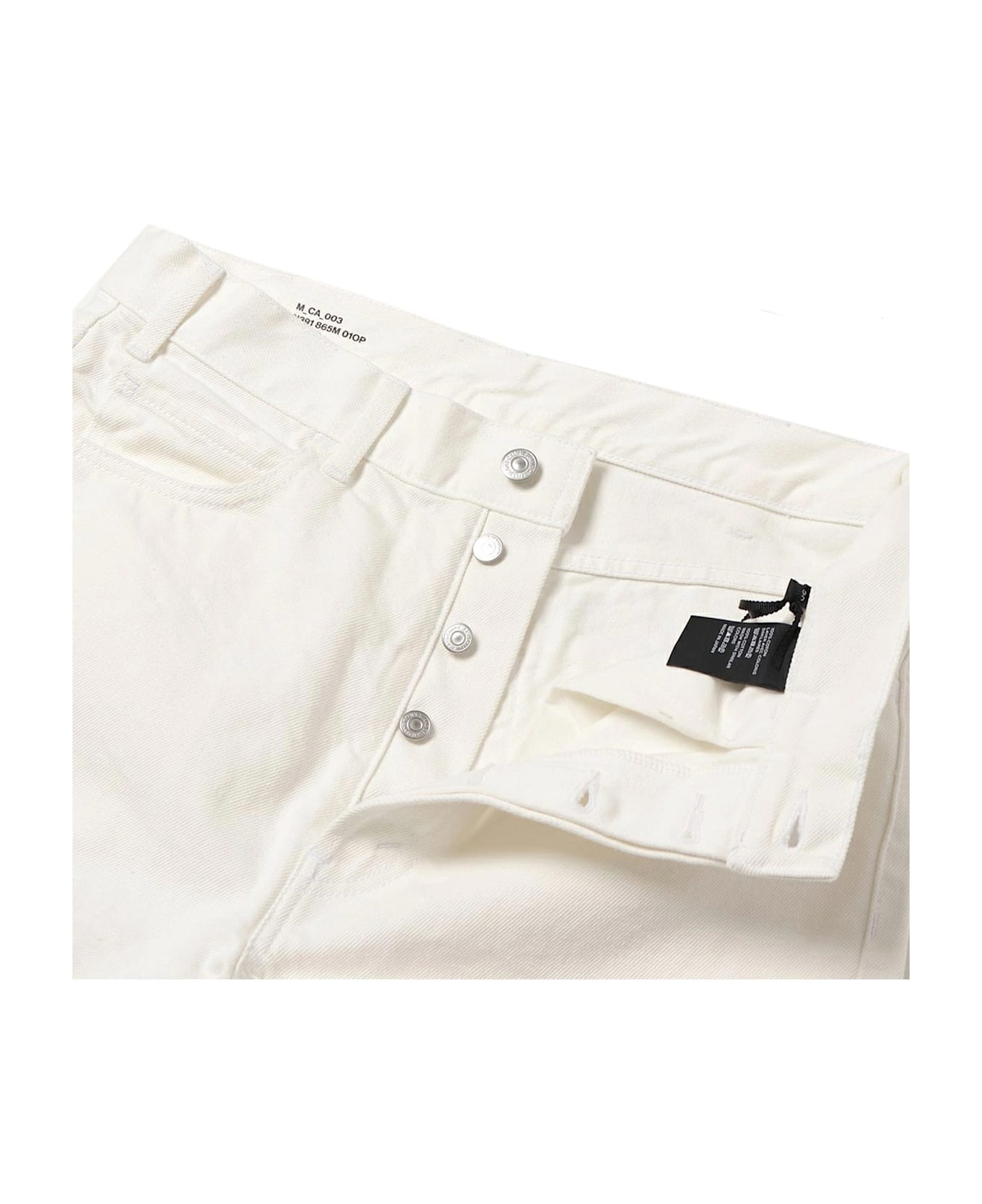 Celine Cotton Denim Jeans - White