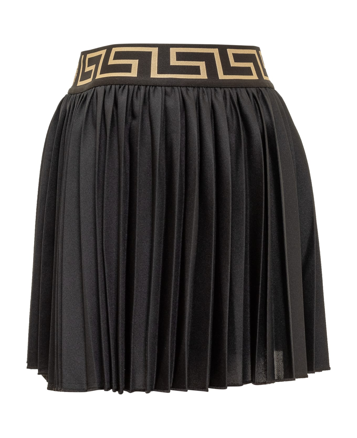 Versace Greca Shorts Skirt - NERO