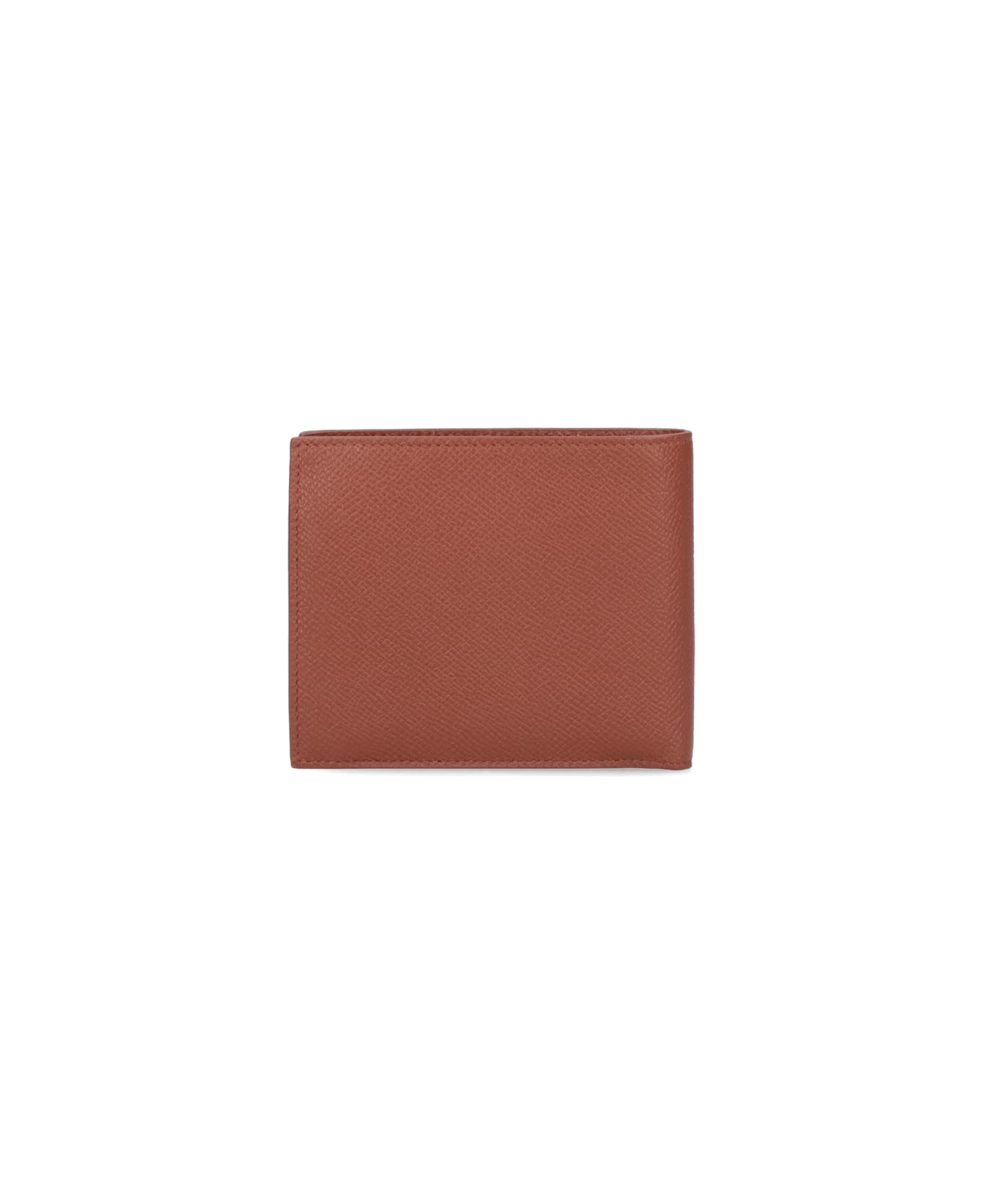 Ferragamo Bi-fold Wallet "gancini" - Brown