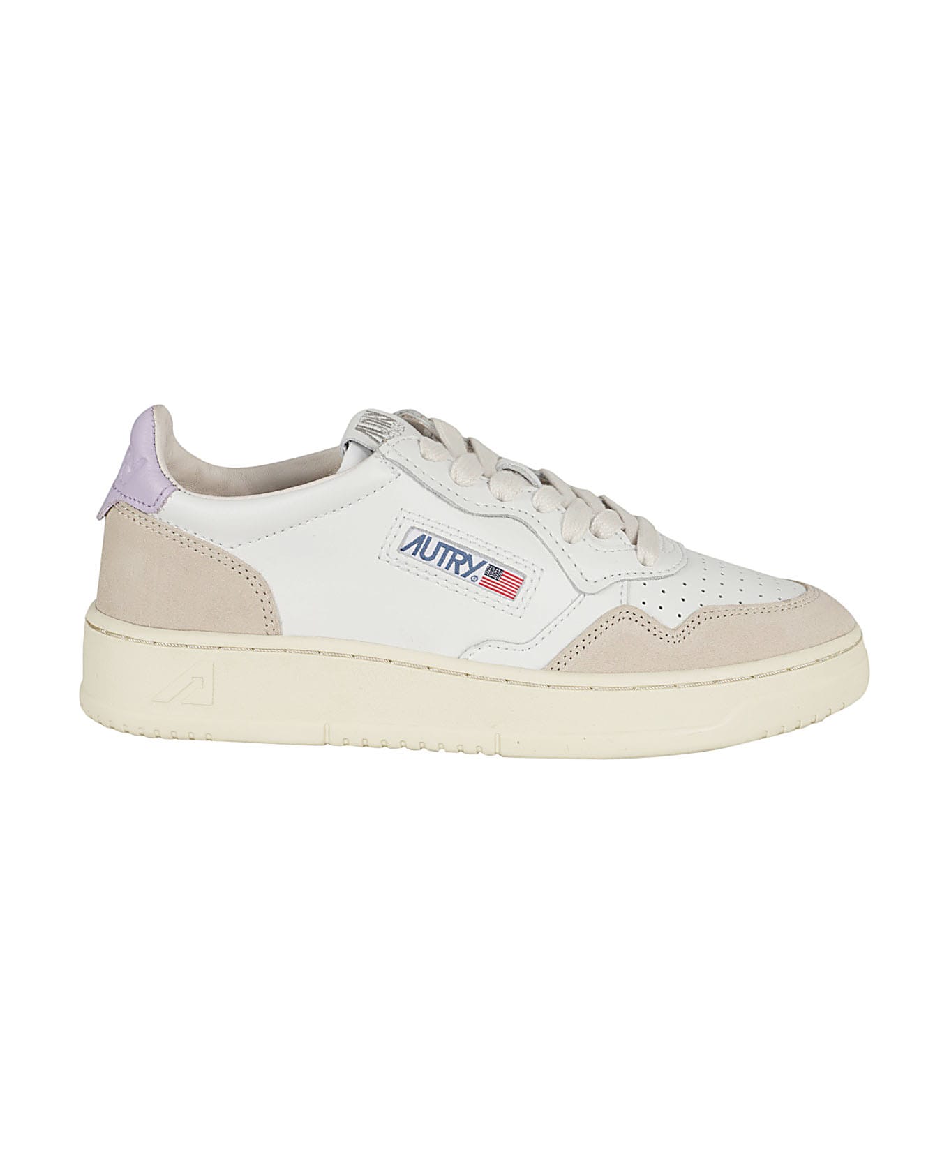 Autry Medalist Low Wom - Suede Lilac