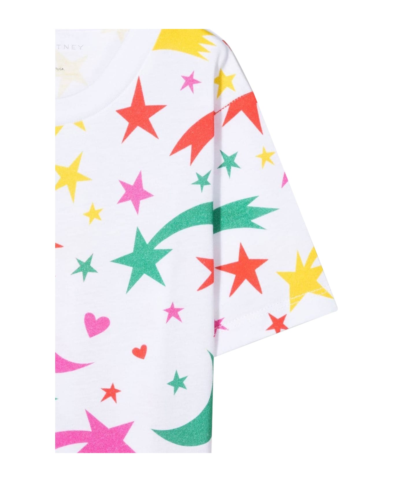 Stella McCartney Moon And Stars Allover T-shirt - MULTICOLOR