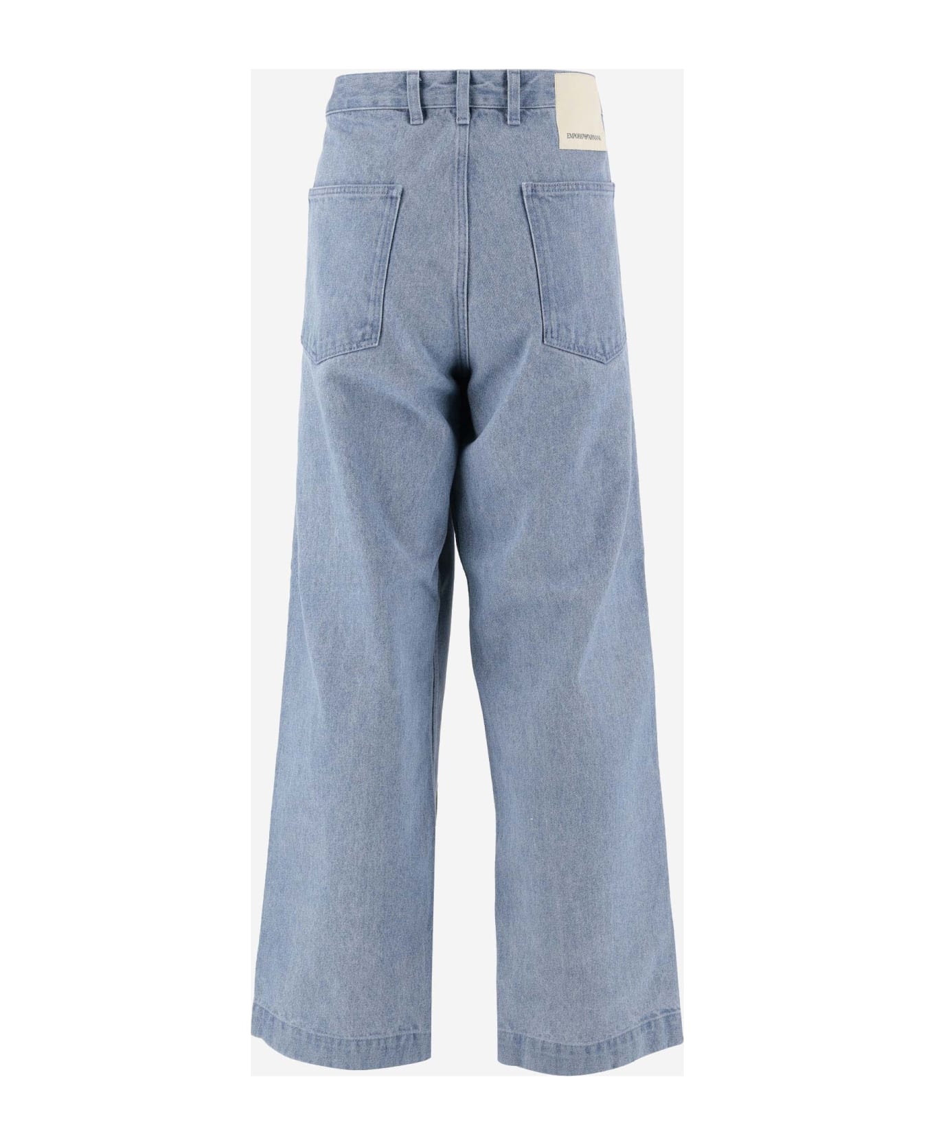 Emporio Armani Cotton Denim Jeans - Denim デニム