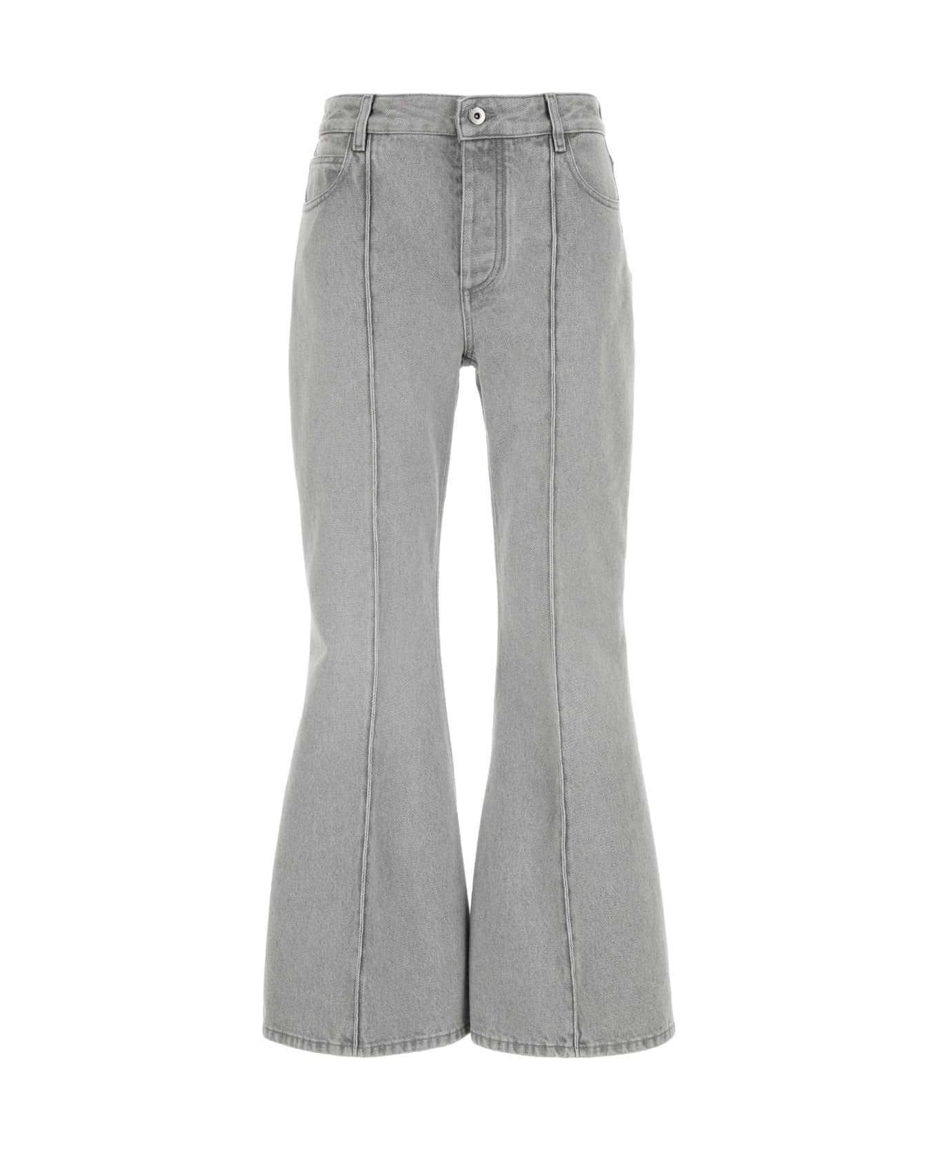 Bottega Veneta Grey Denim Jeans - LIGHTGREY