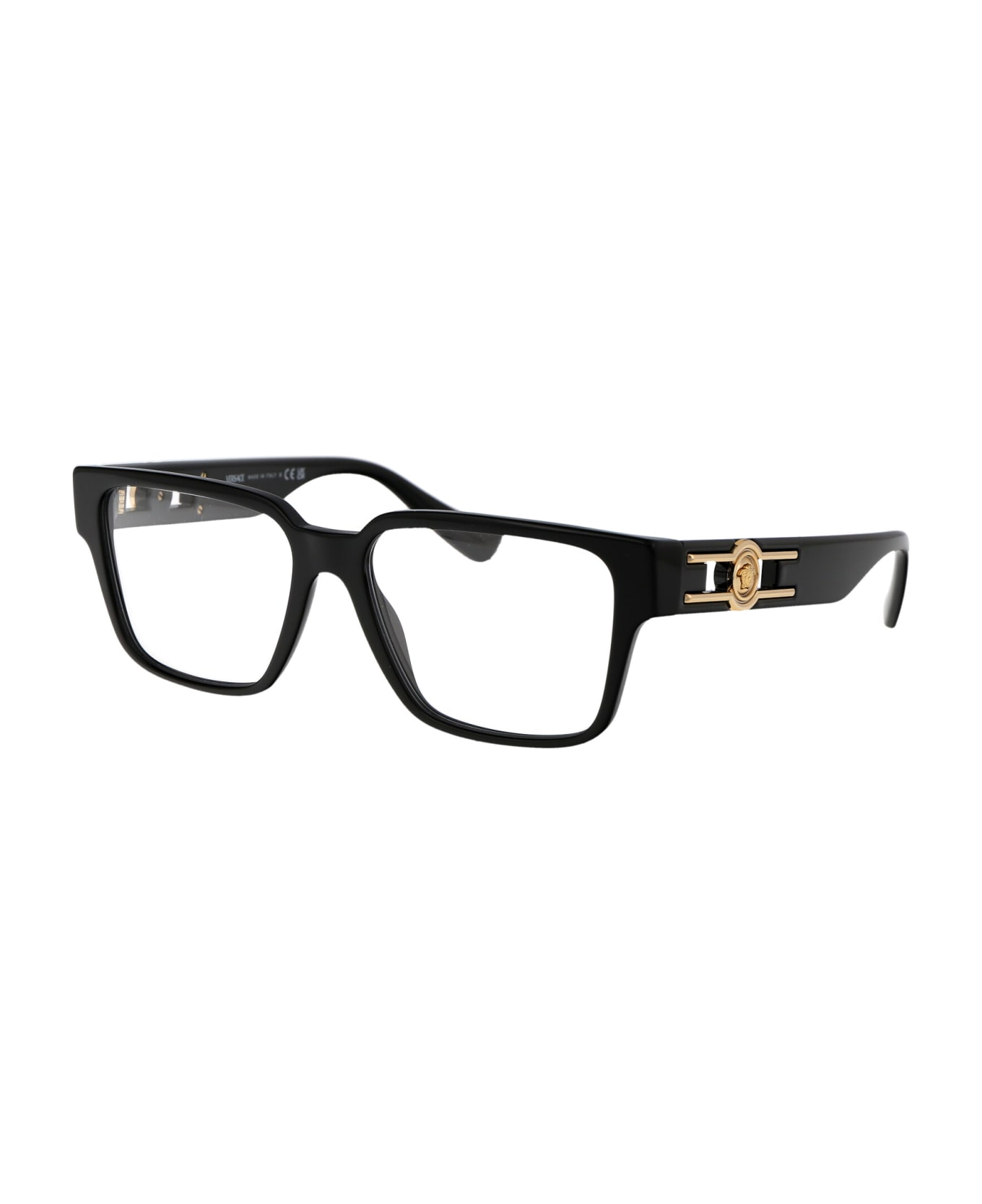 Versace Eyewear 0ve3346 Glasses - GB1 BLACK アイウェア