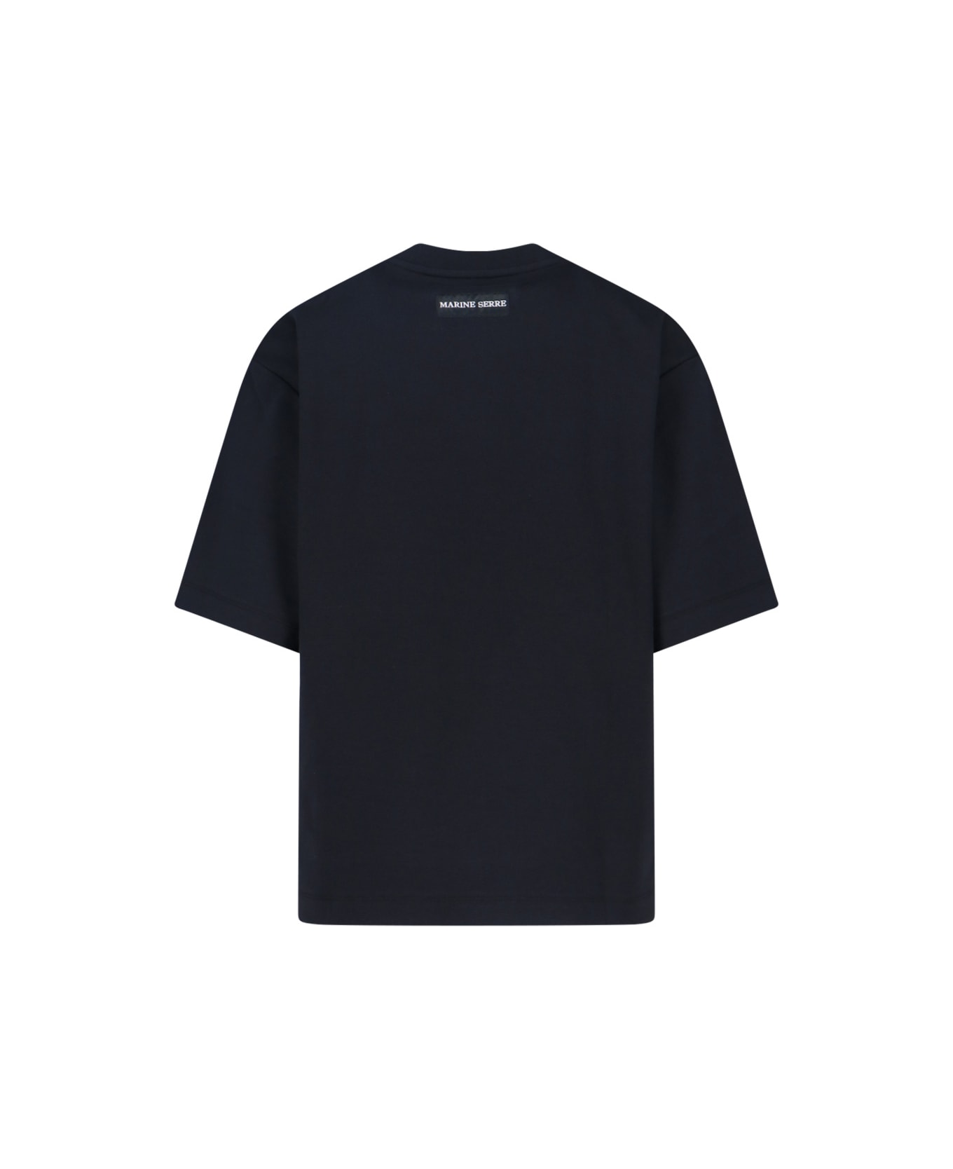 Marine Serre Logo T-shirt - Black  