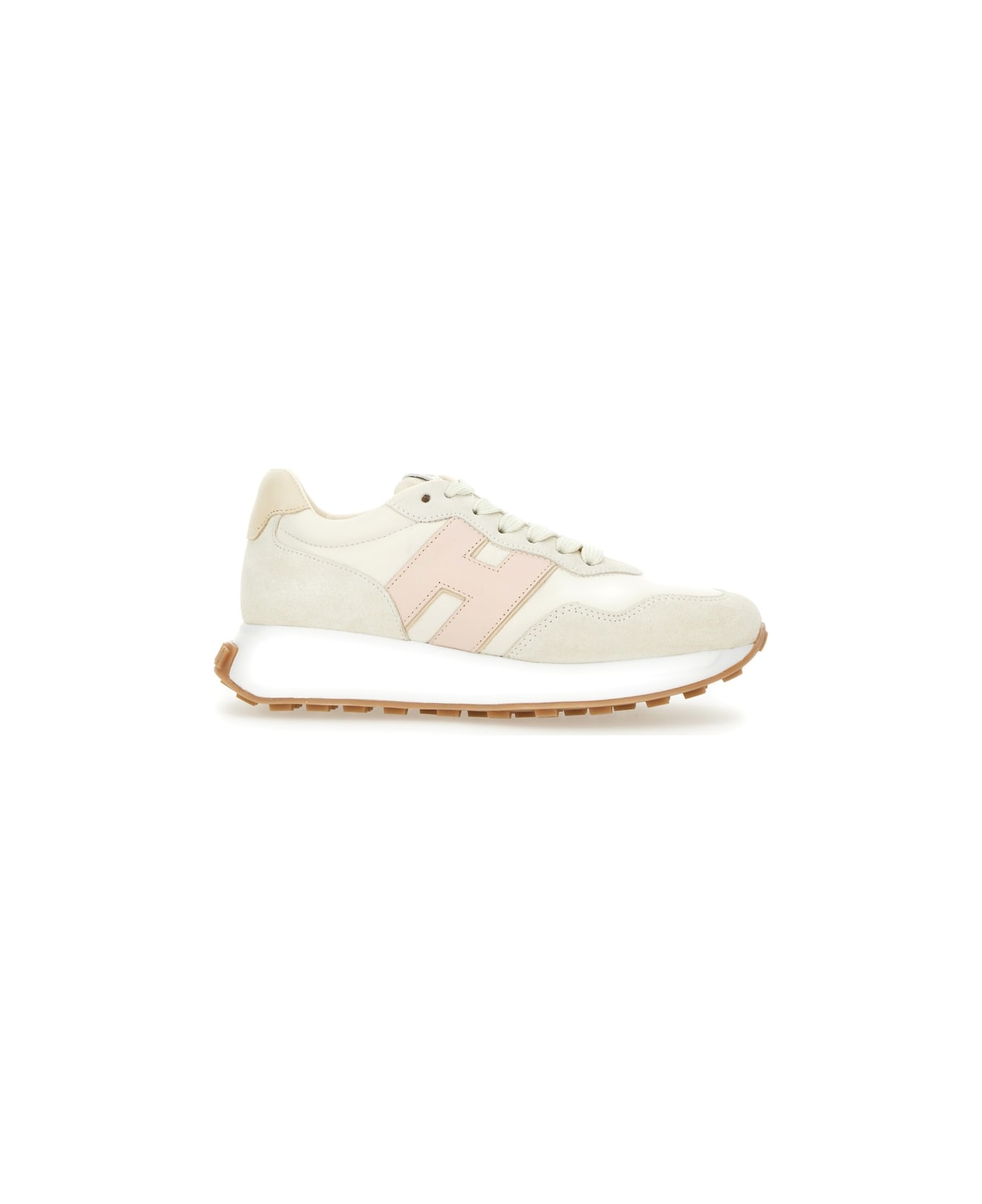 Hogan Leather Sneaker - WHITE