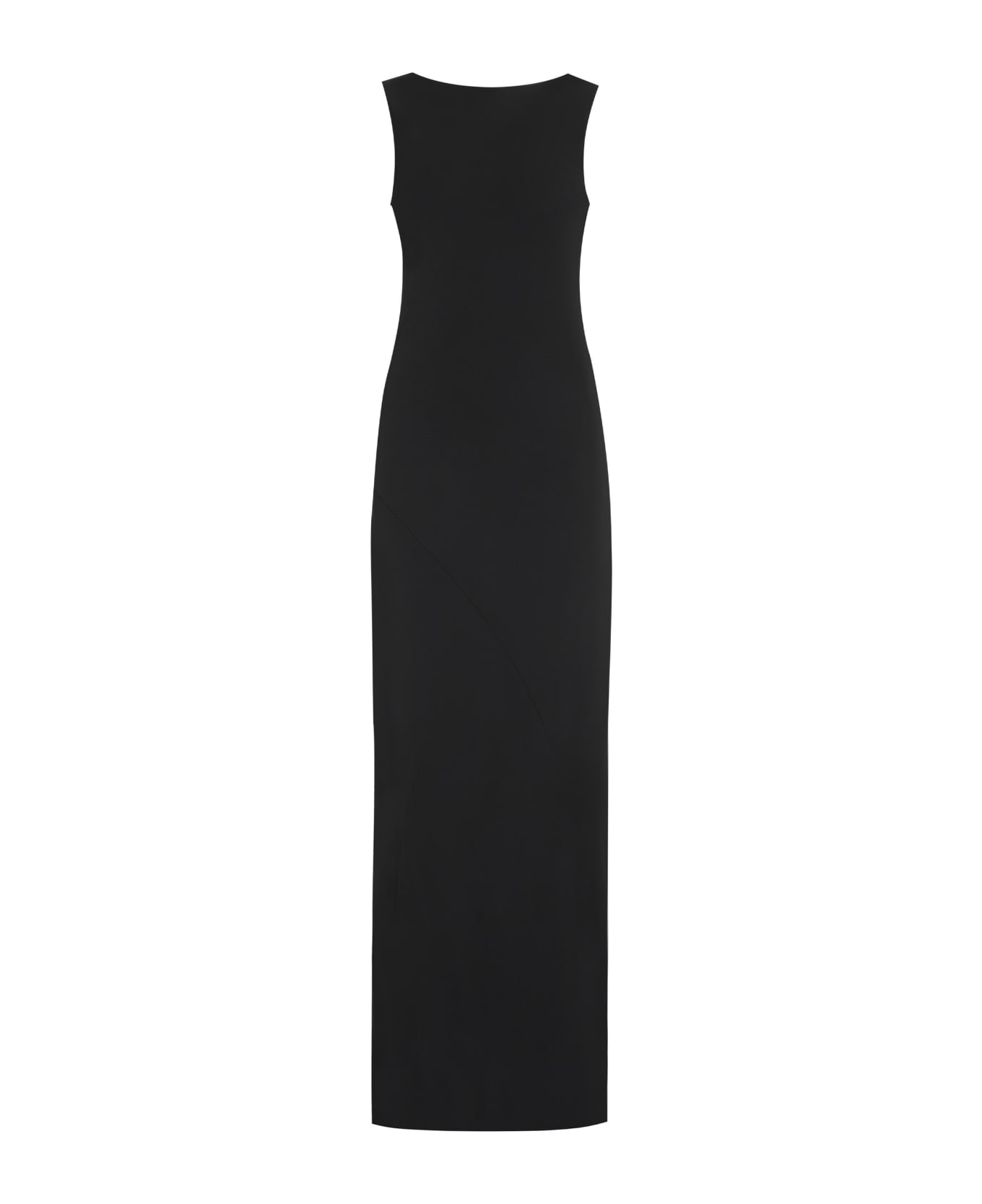 Calvin Klein Knitted Maxi Dress - Black ワンピース＆ドレス