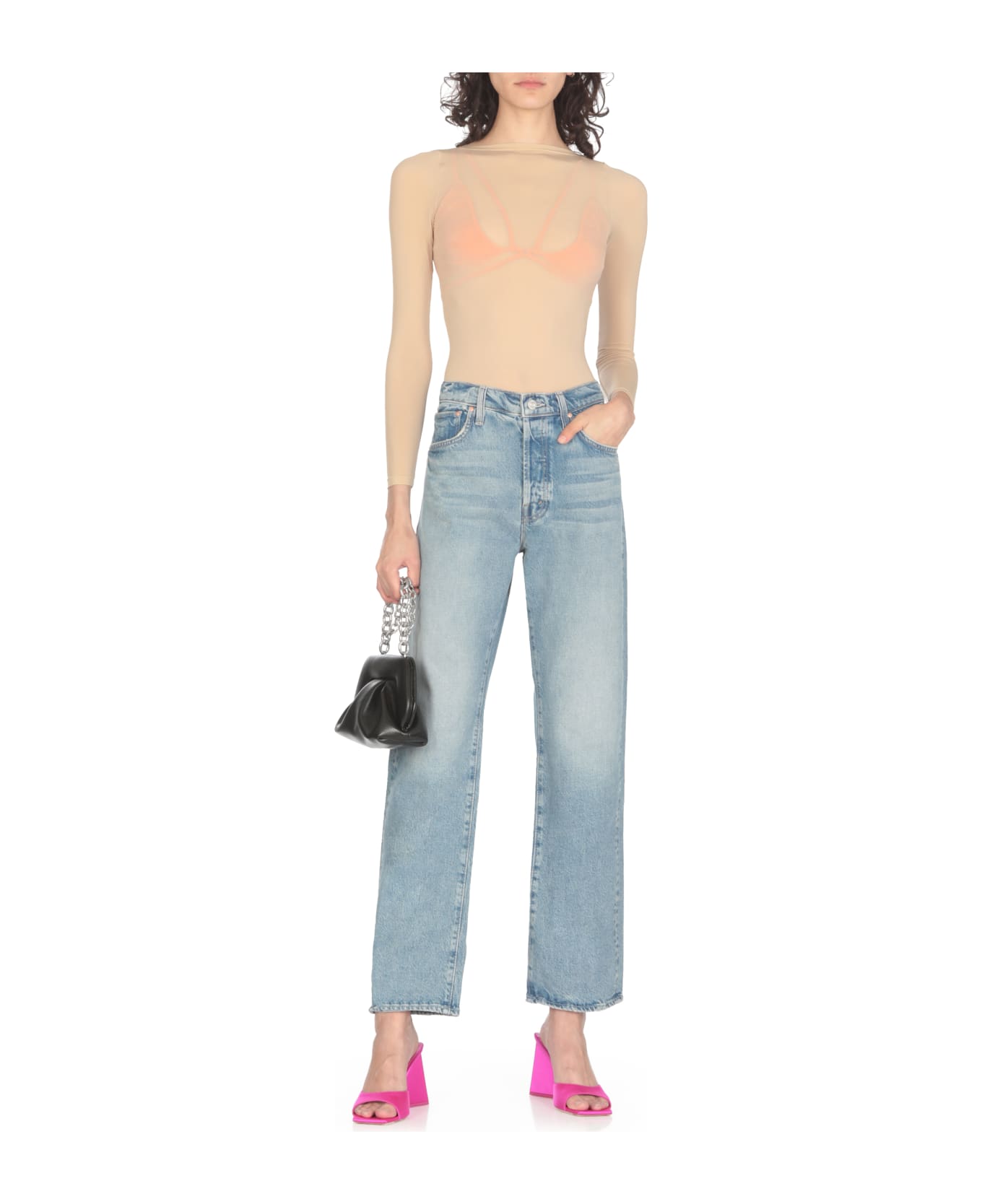 Mother The Ditcher Hover Jeans - Blue