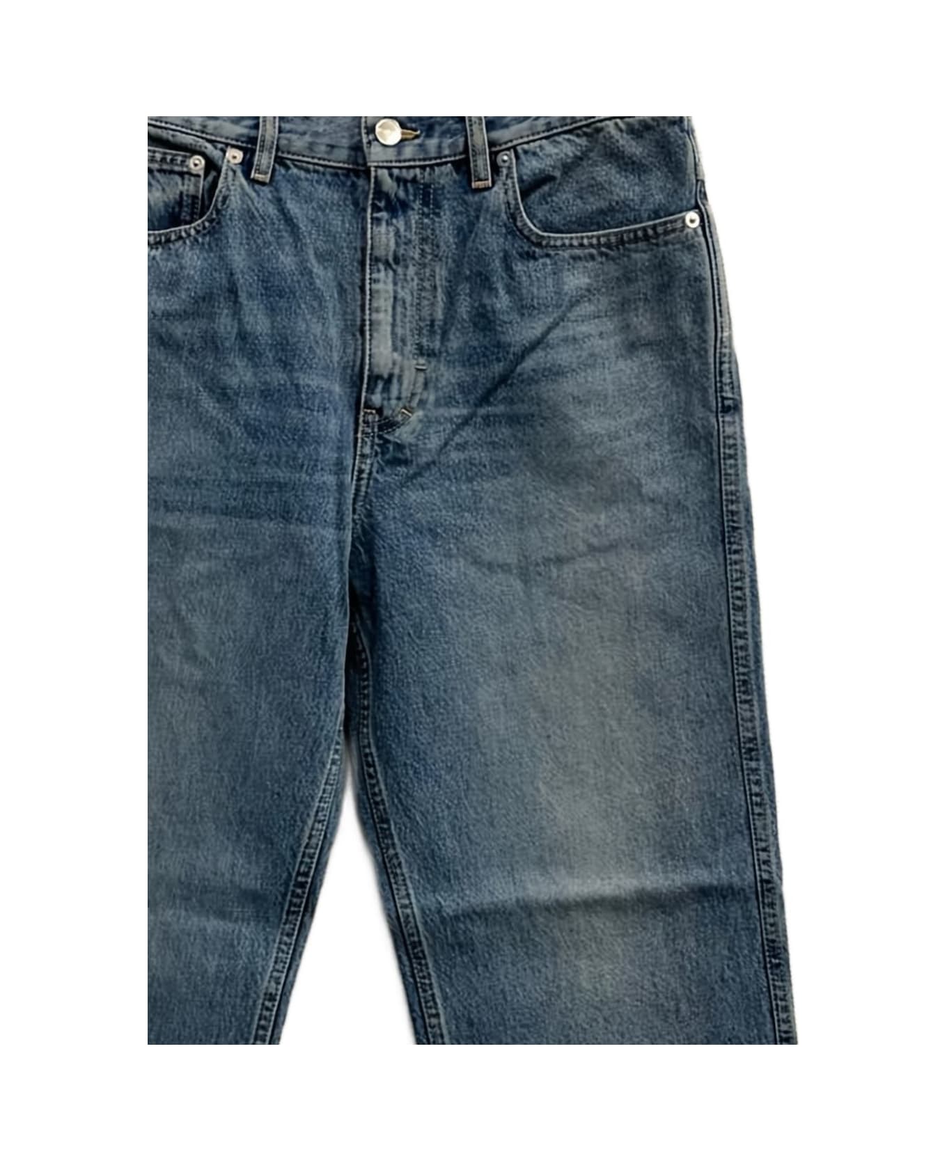 Gucci Denim Cotton Jeans - Clear Blue