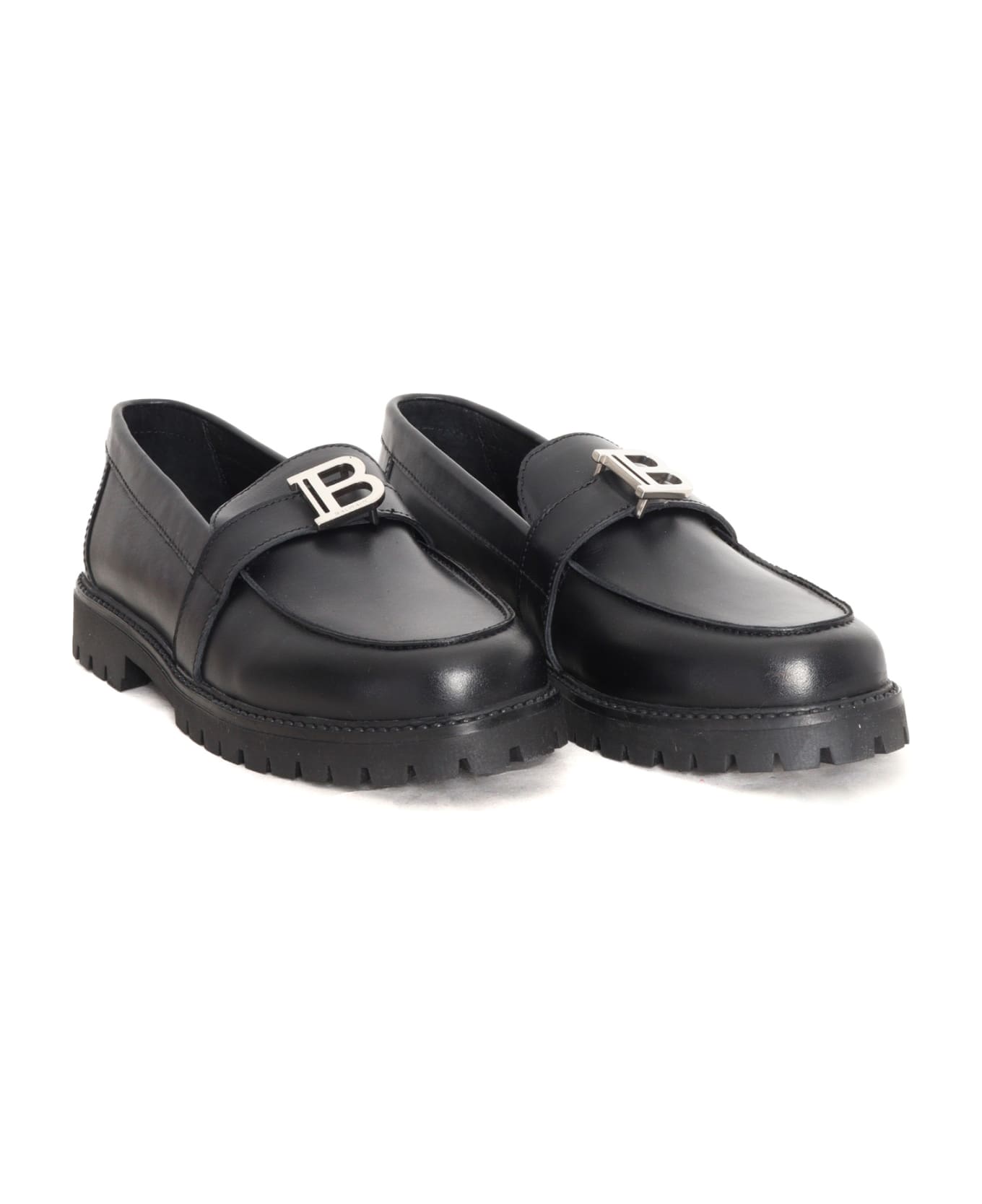 Balmain Mocassino - BLACK