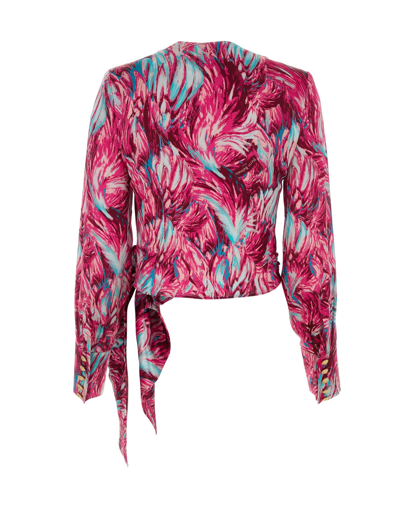 Balmain Camicia - MULTI-ROSETURQUOISE