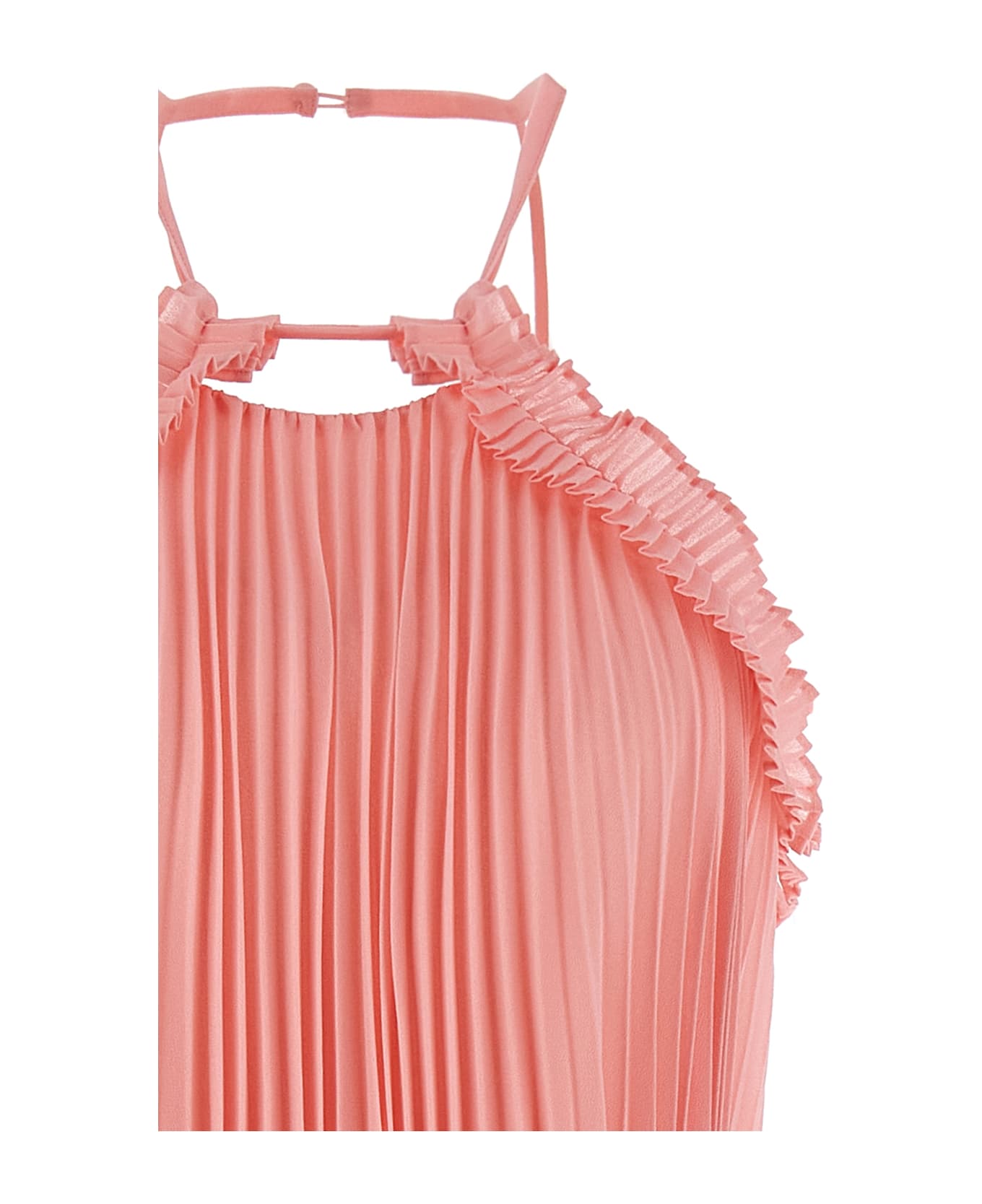TwinSet Pleated Dress - Pink