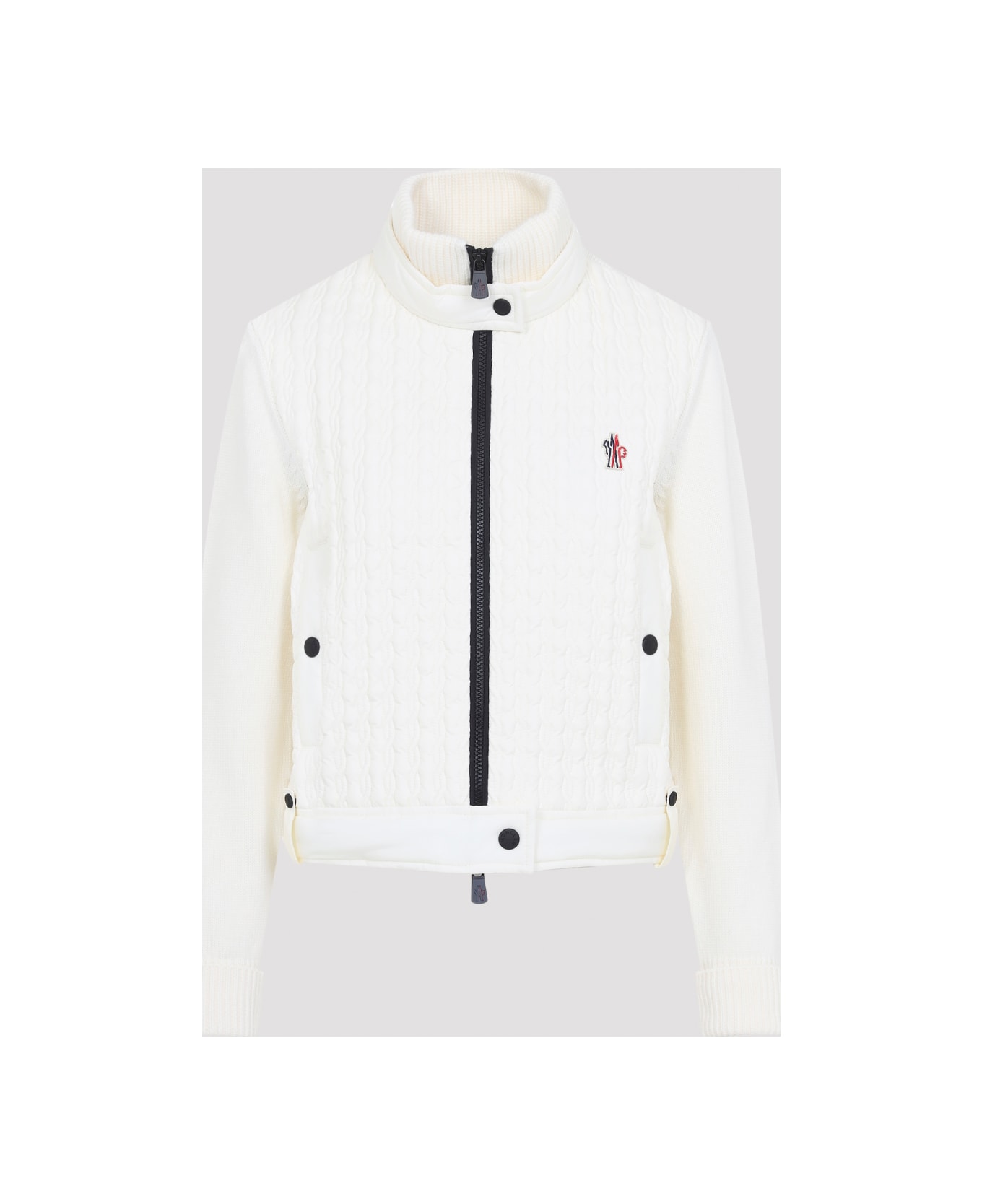 Moncler Grenoble Cardigan - Natural