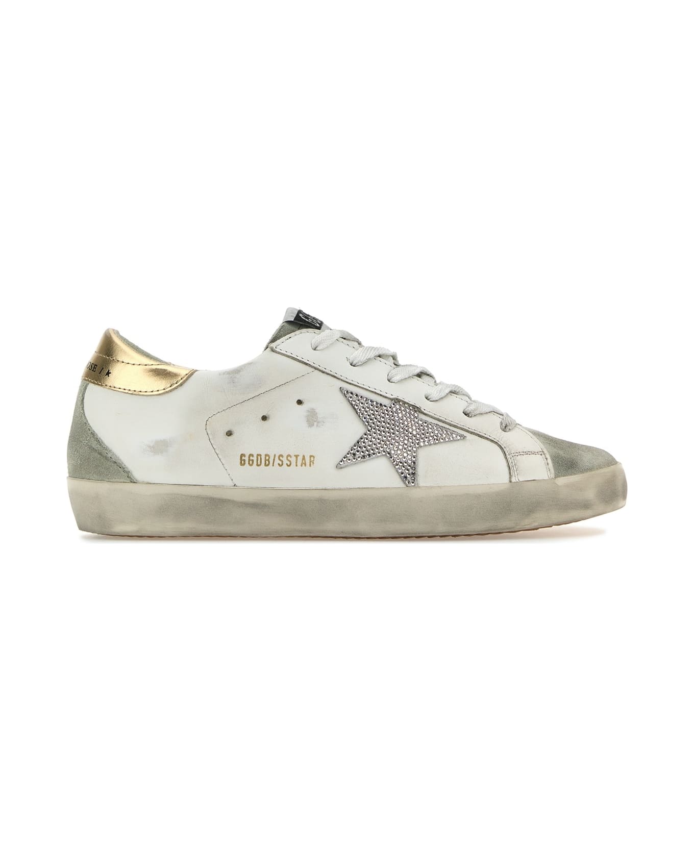 Golden Goose Sneakers - WHITEICECRYSTALGOLD