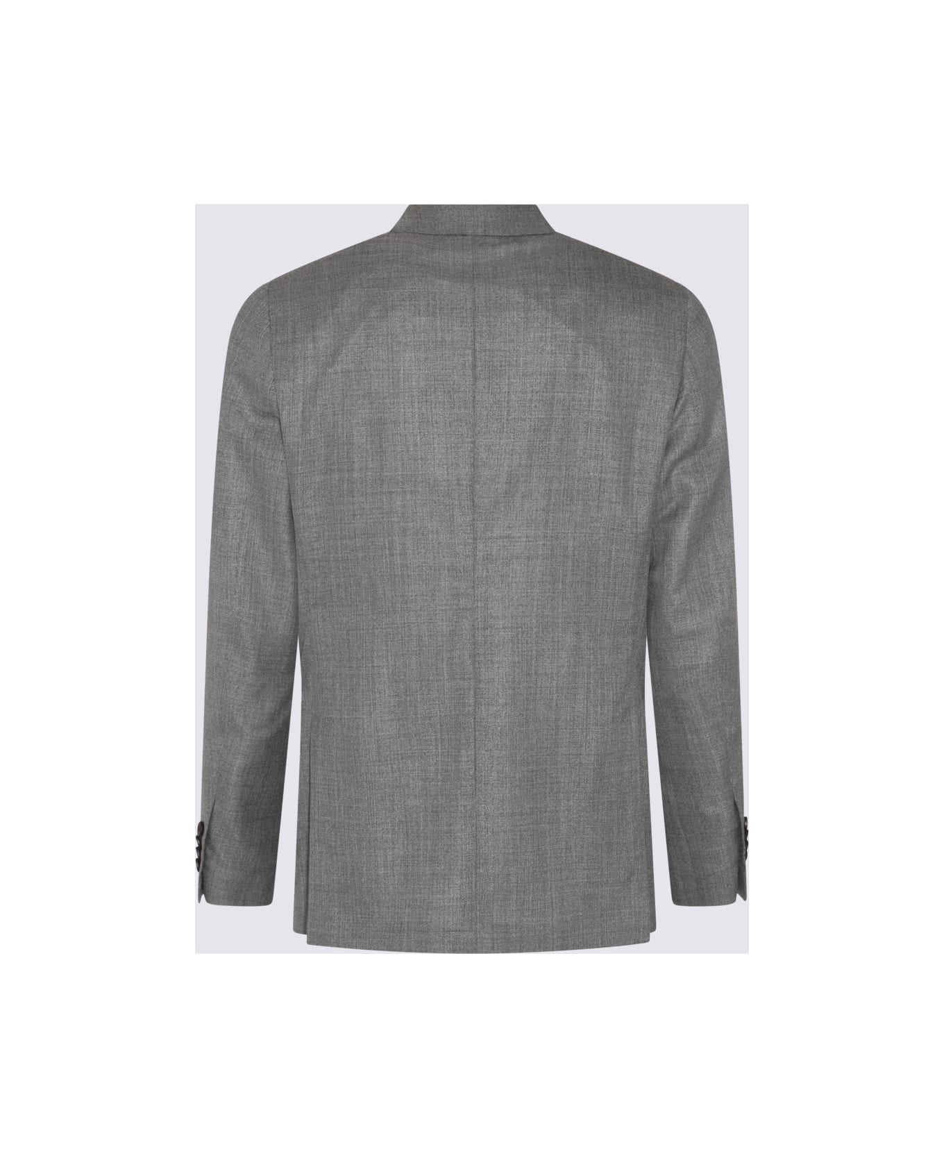 Lardini Grey Wool Suits - Grey