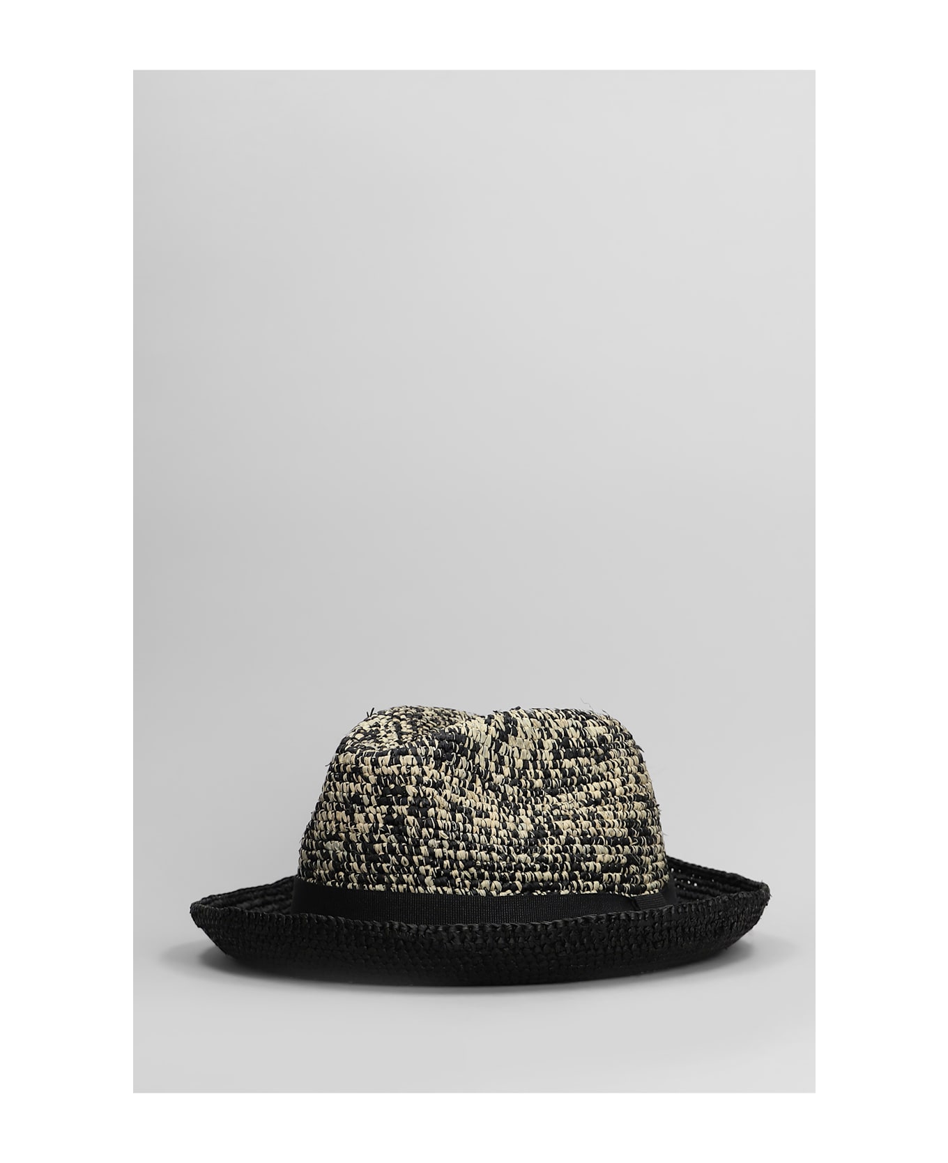 Paul Smith Hats In Black Raffia - black