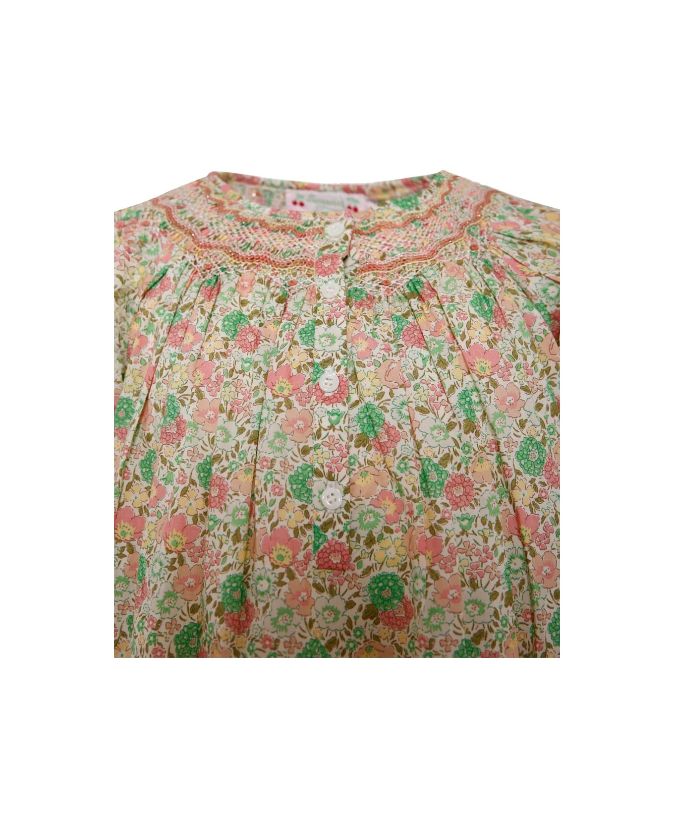 Bonpoint "smockee Jarah" Dress - PINK