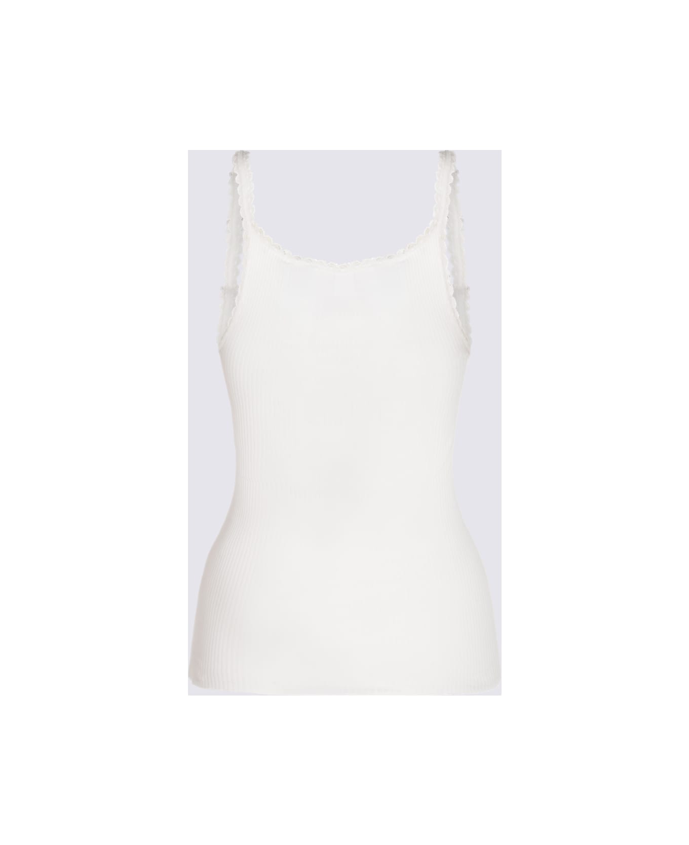 Chloé White Cotton Top - White