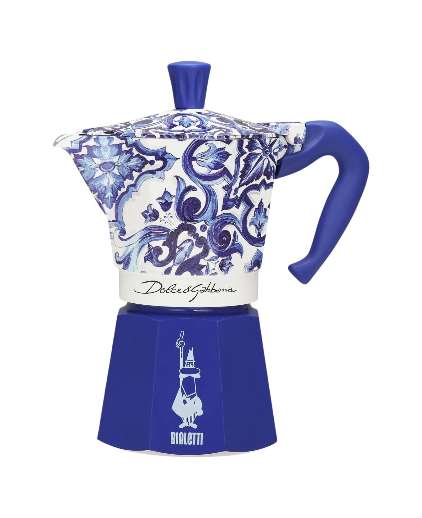 Dolce & Gabbana Moka Express Bialetti Dolce&gabbana Blu Mediterraneo - Blu テーブルウェア