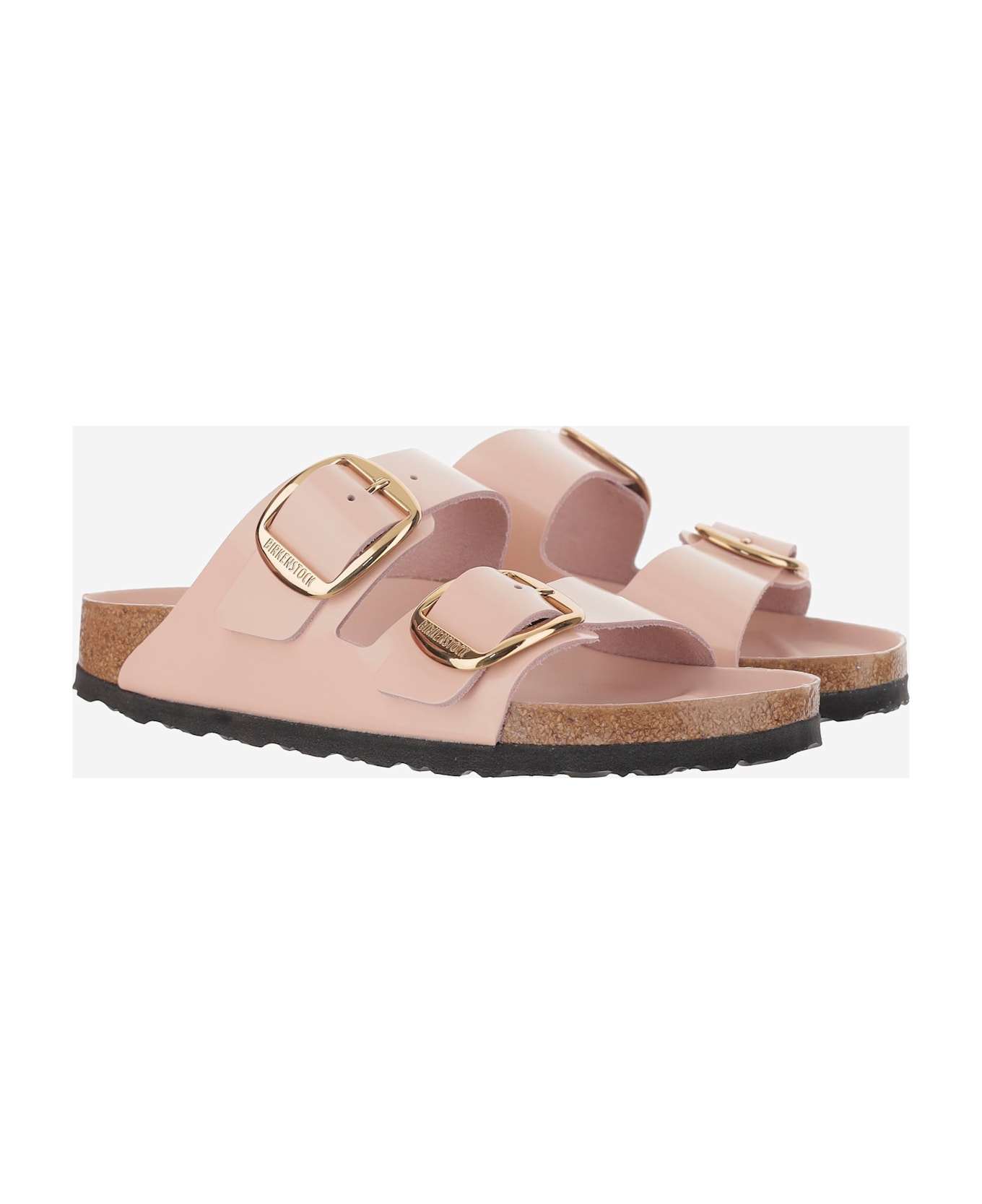 Birkenstock Arizona Big Buckle Sandals - Shine Light Rose