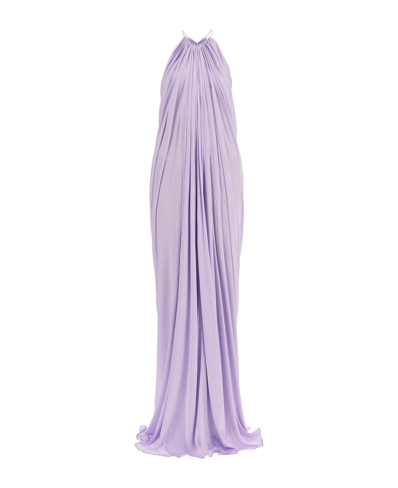 Tom Ford Long Shiny Jersey Dress - BRIGHT LILAC (Purple)