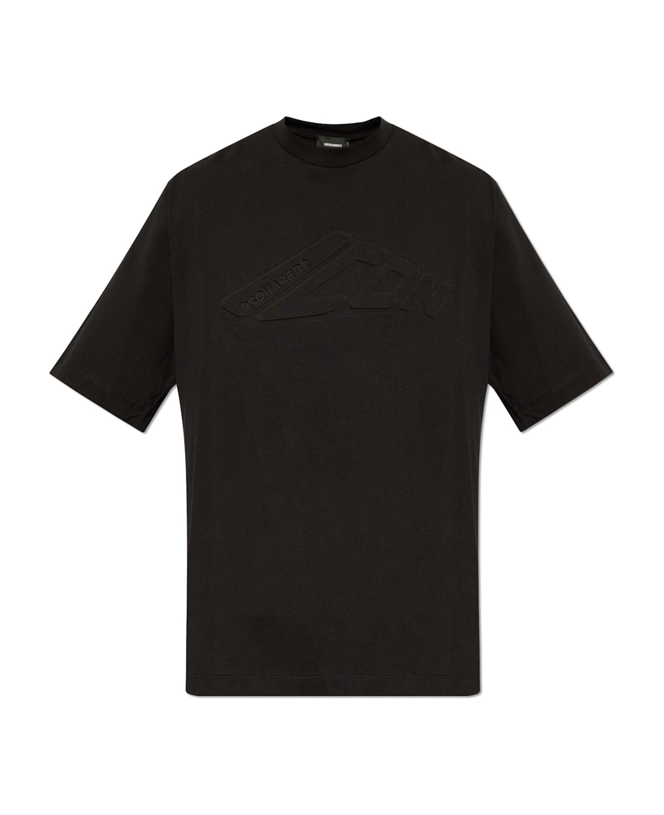 Dsquared2 T-shirt With Logo - BLACK