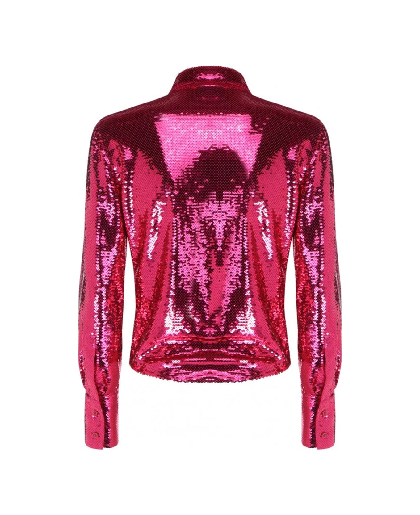 Tom Ford Sequin-embellished Shirt - Pink