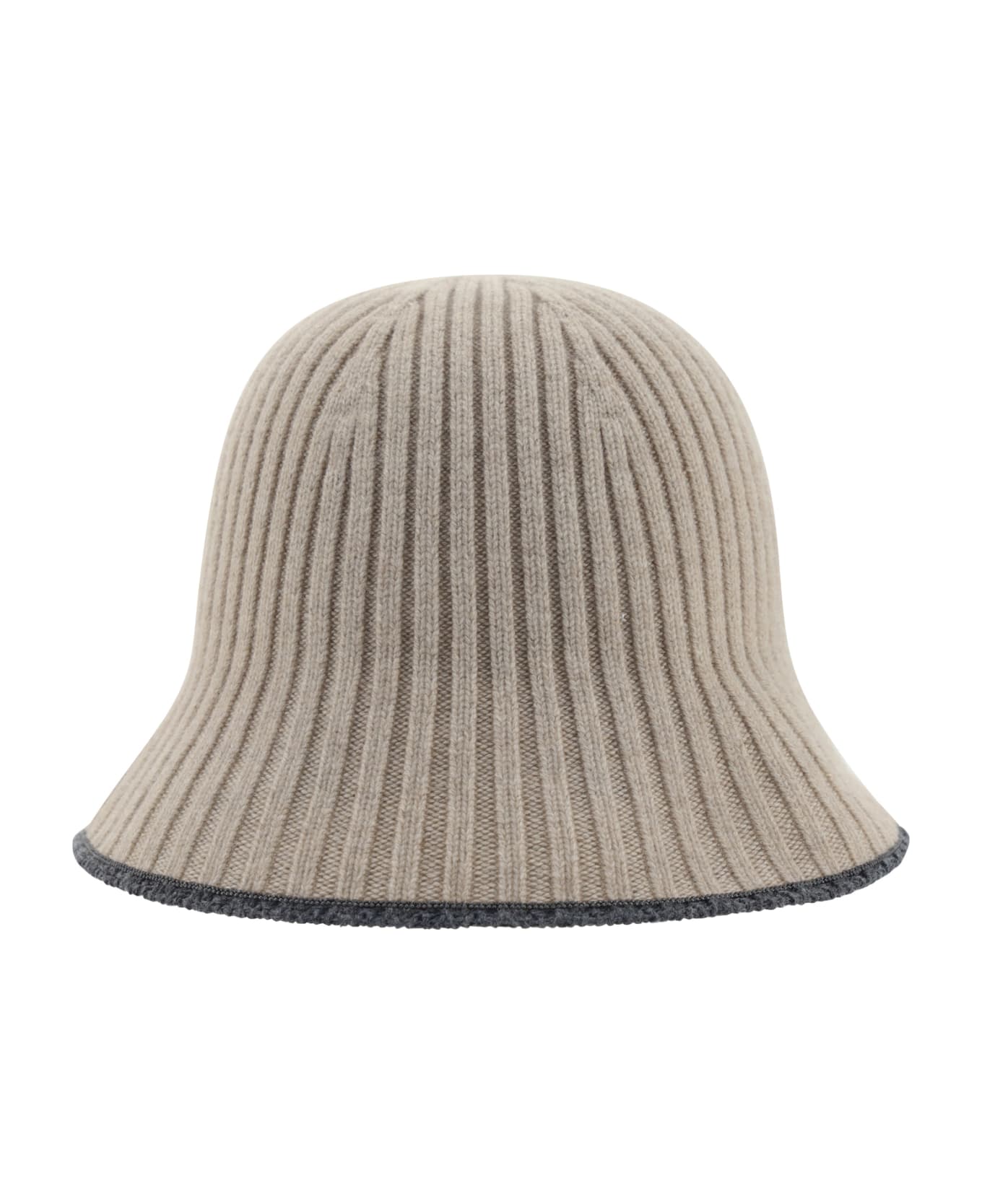 Brunello Cucinelli Bucket Hat - Camel Chiaro+piombo