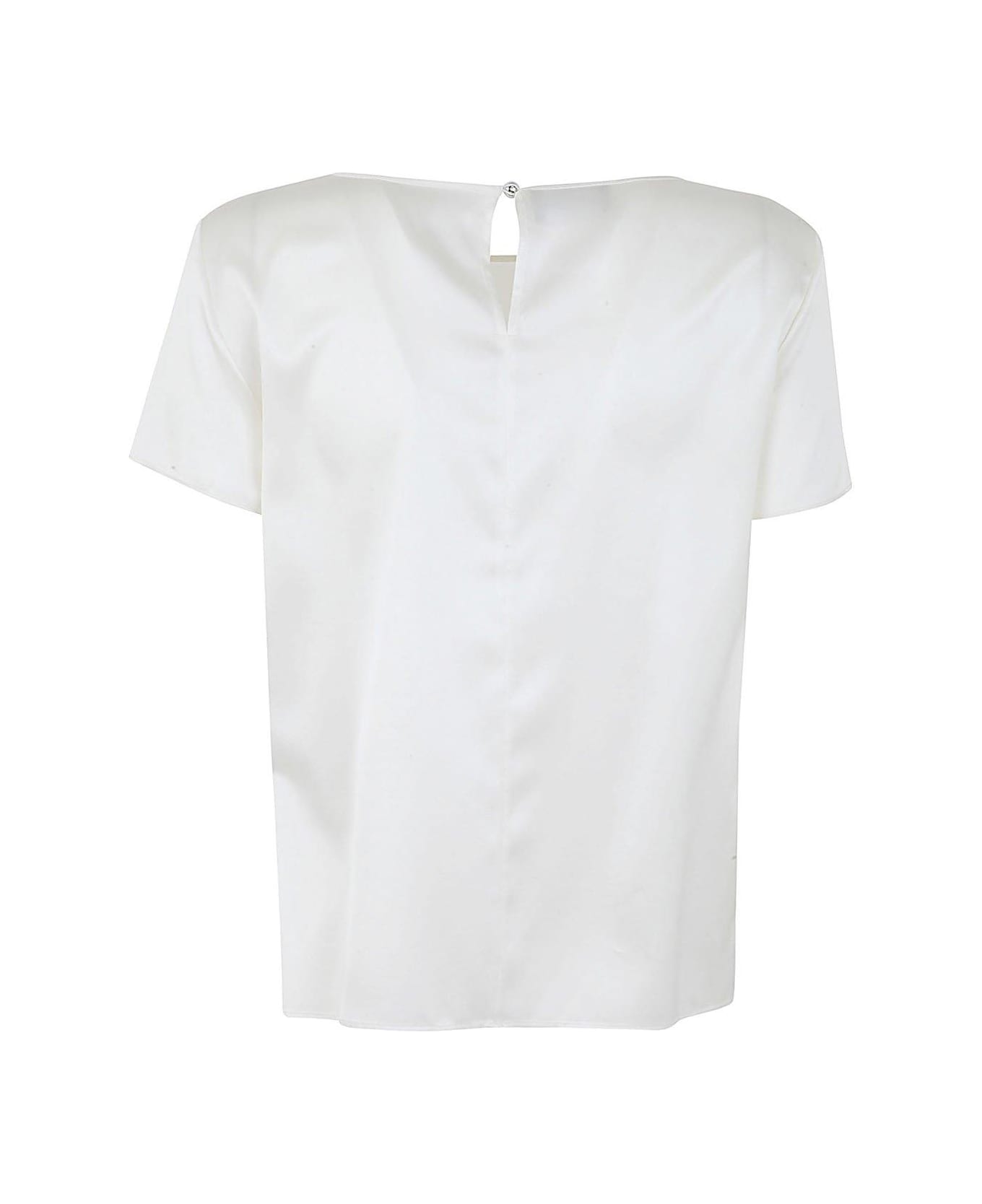 Emporio Armani Crewenck Short-sleeved T-shirt - White