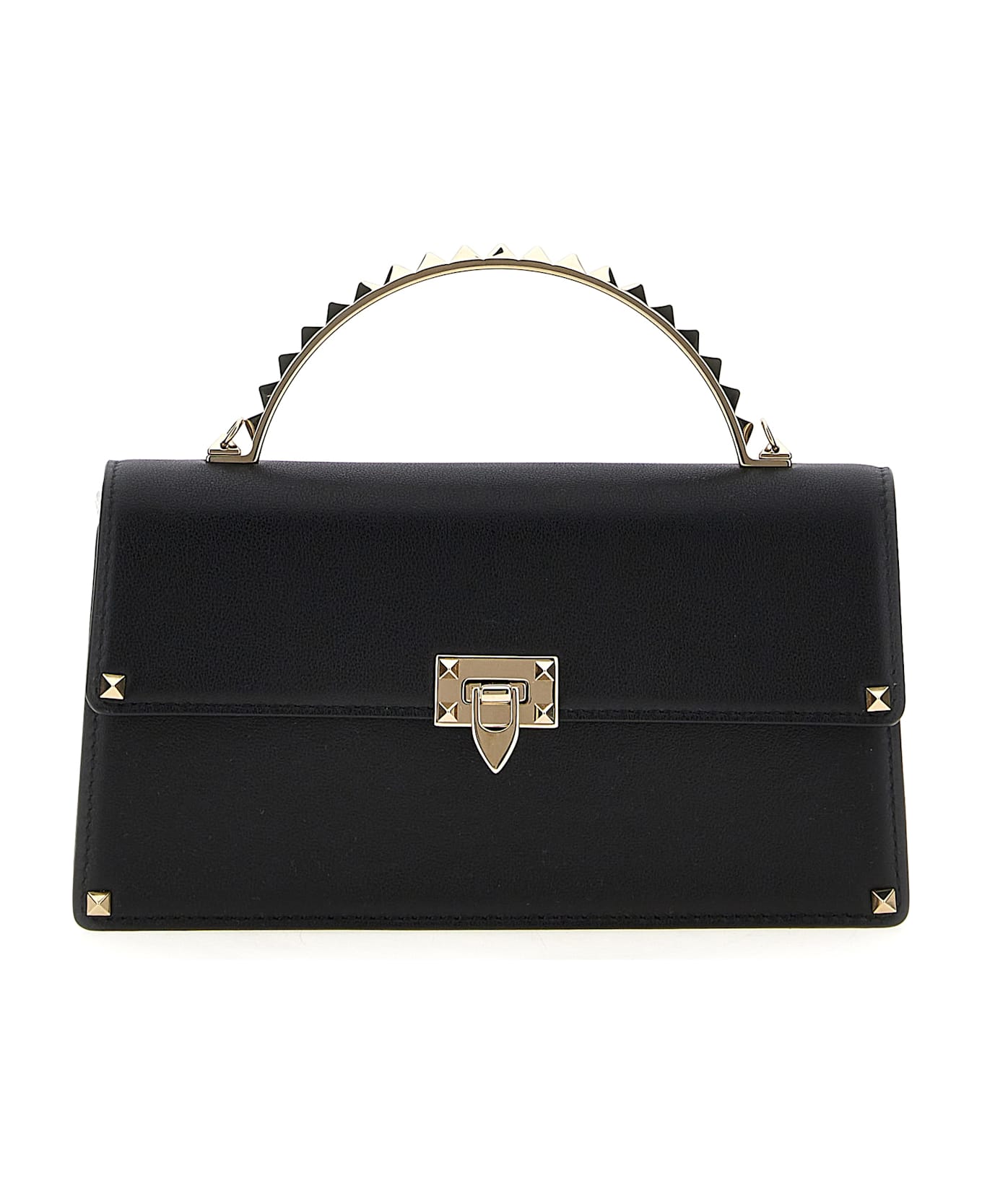 Valentino Garavani 'rockstud Mini' Handbag - NERO