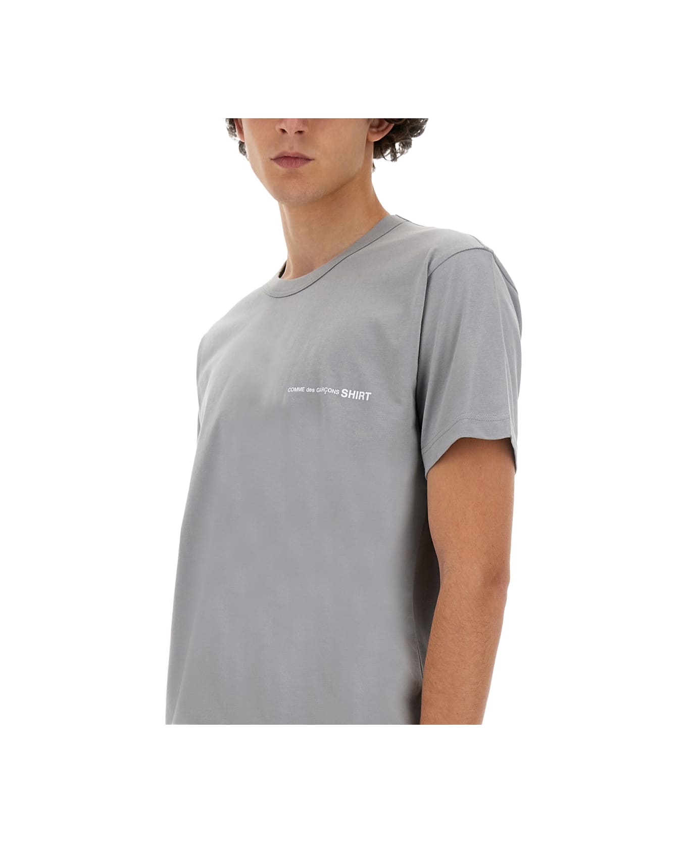 Comme des Garçons Shirt Jersey T-shirt T-Shirt - GREY シャツ
