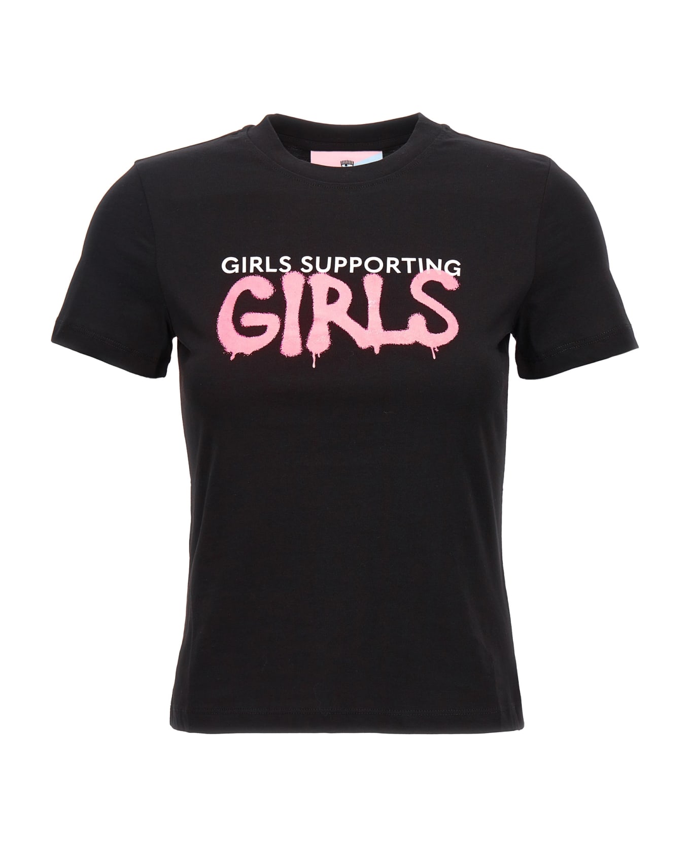 Chiara Ferragni 'girls Supporting Girls' T-shirt - Black  