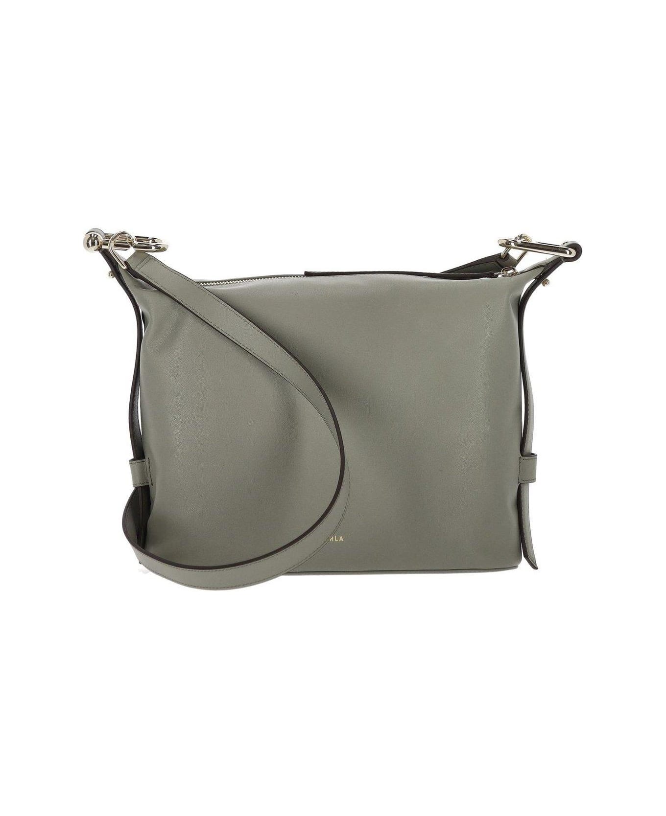 Furla Medium Nuvola Top Zipped Shoulder Bag - Agave B ショルダーバッグ