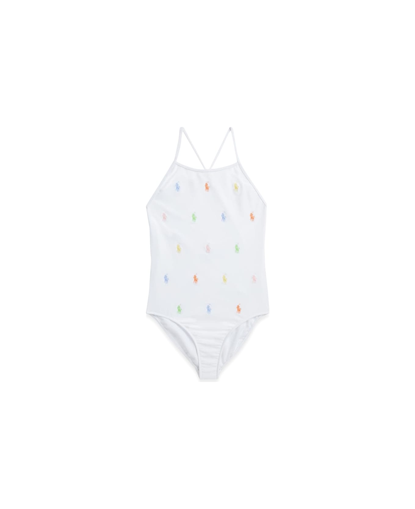 Ralph Lauren Allovrpp1pceswimwear-1 Pc Swim - WHITE