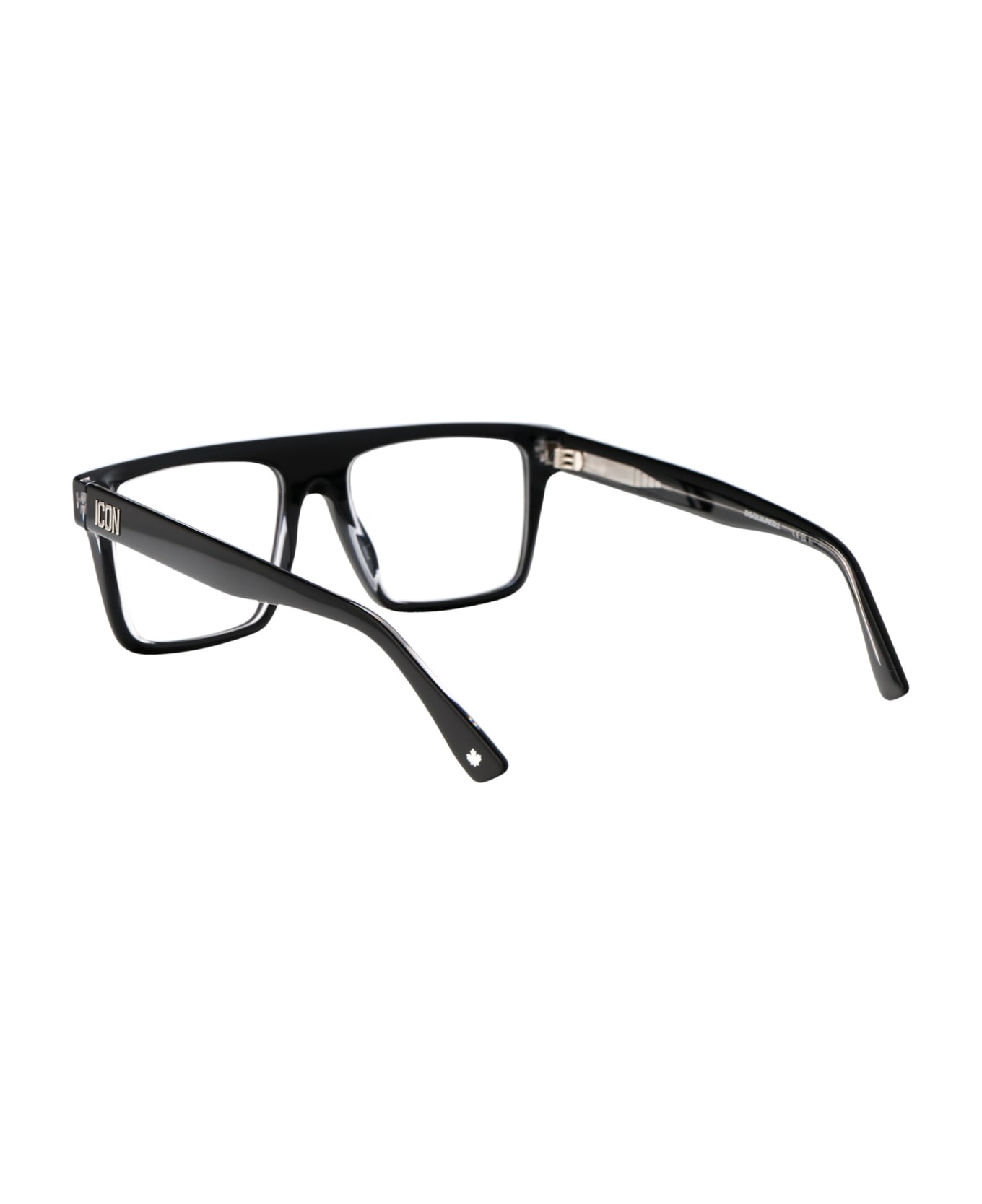 Dsquared2 Eyewear Icon 0012 Glasses - 7C5 BLACK CRYSTAL