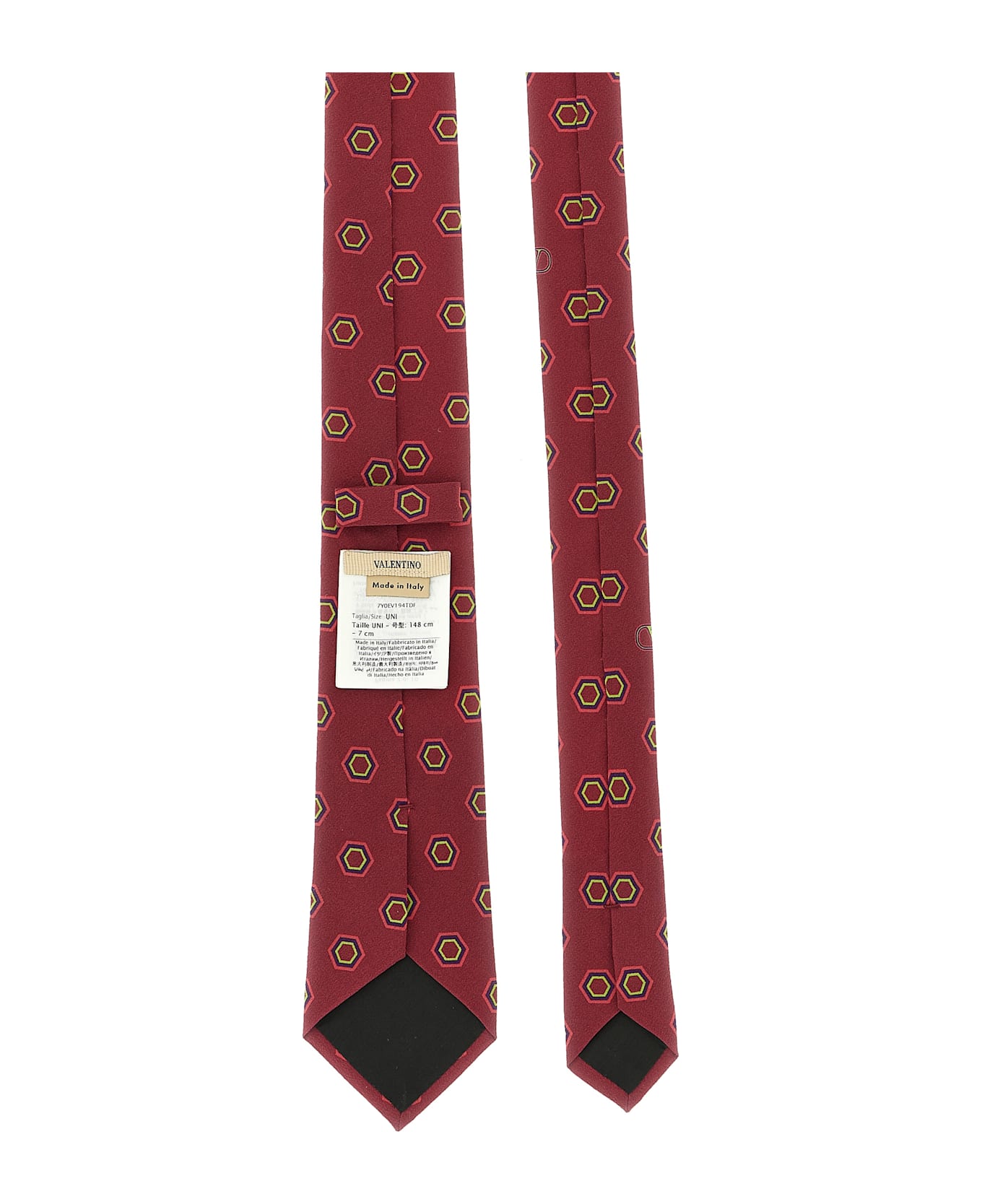 Valentino Garavani Silk Tie - Red