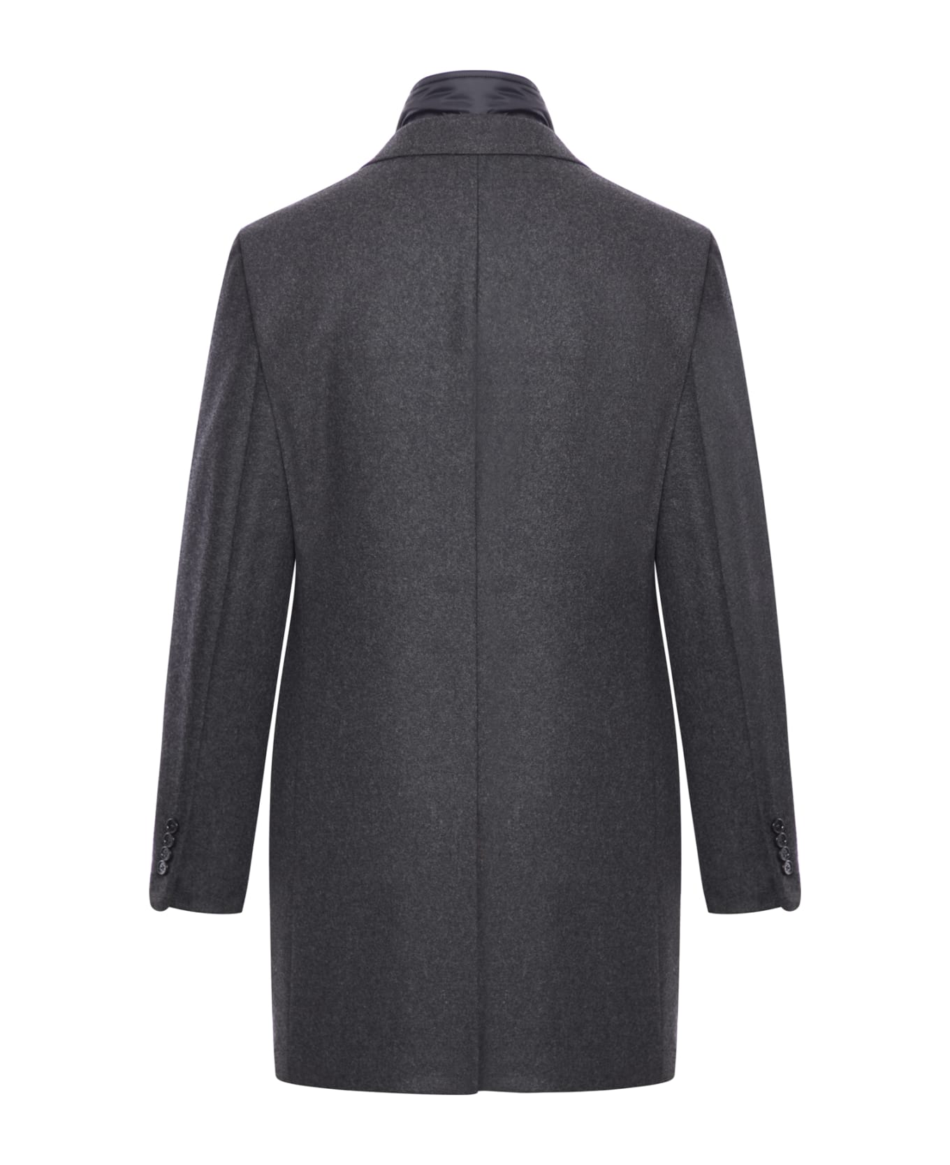 Fay Double Coat In Wool And Cashmere - Nude & Neutrals