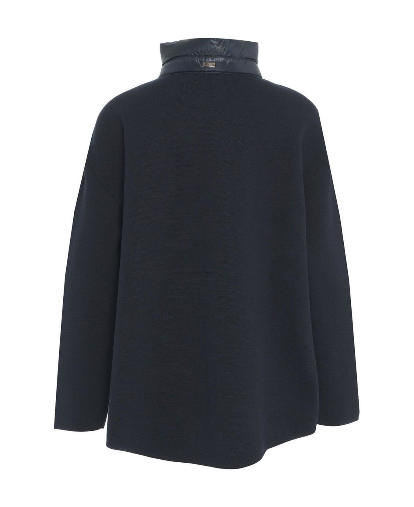 Herno Panelled Drawstring Jacket - BLUE