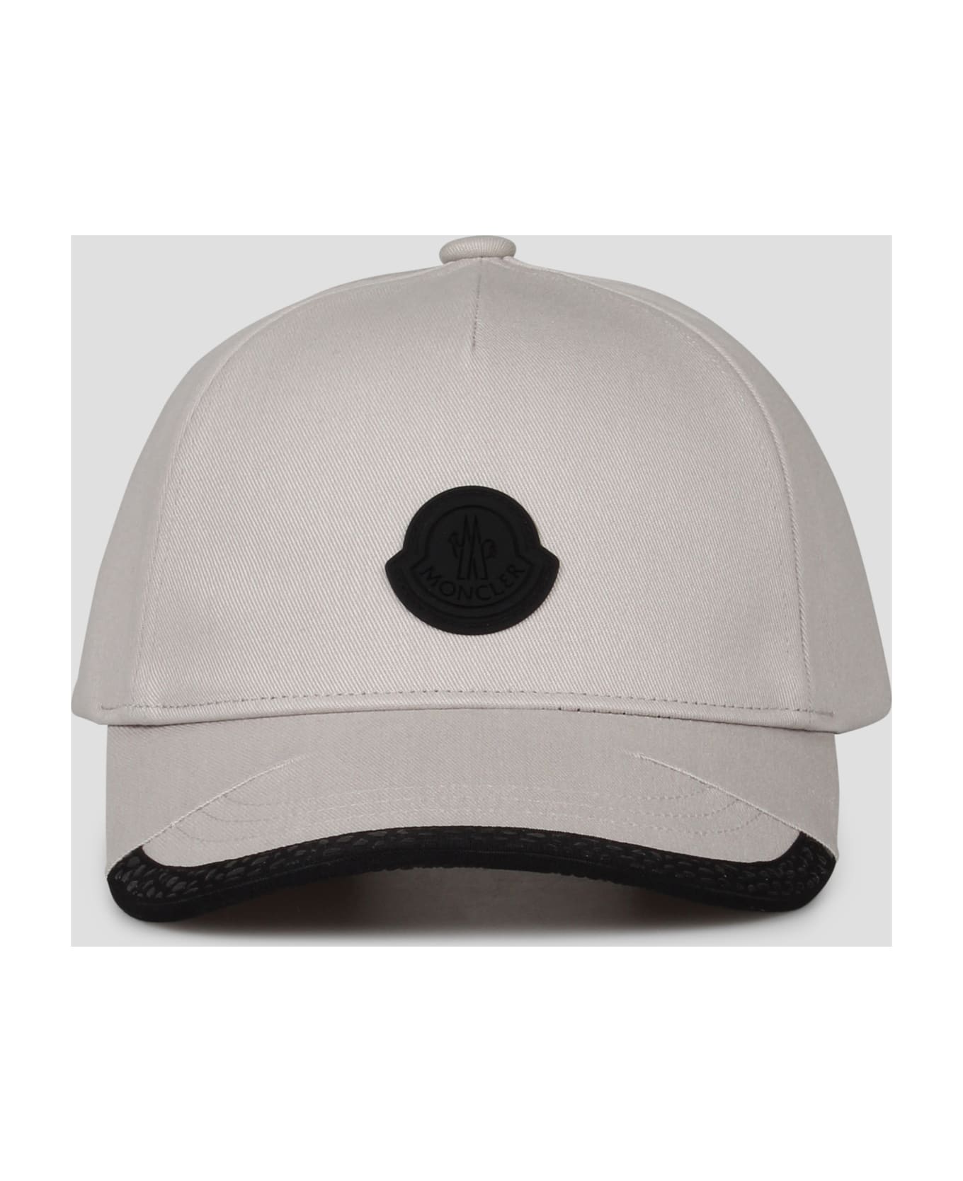 Moncler Logo Baseball Cap - Grey 帽子