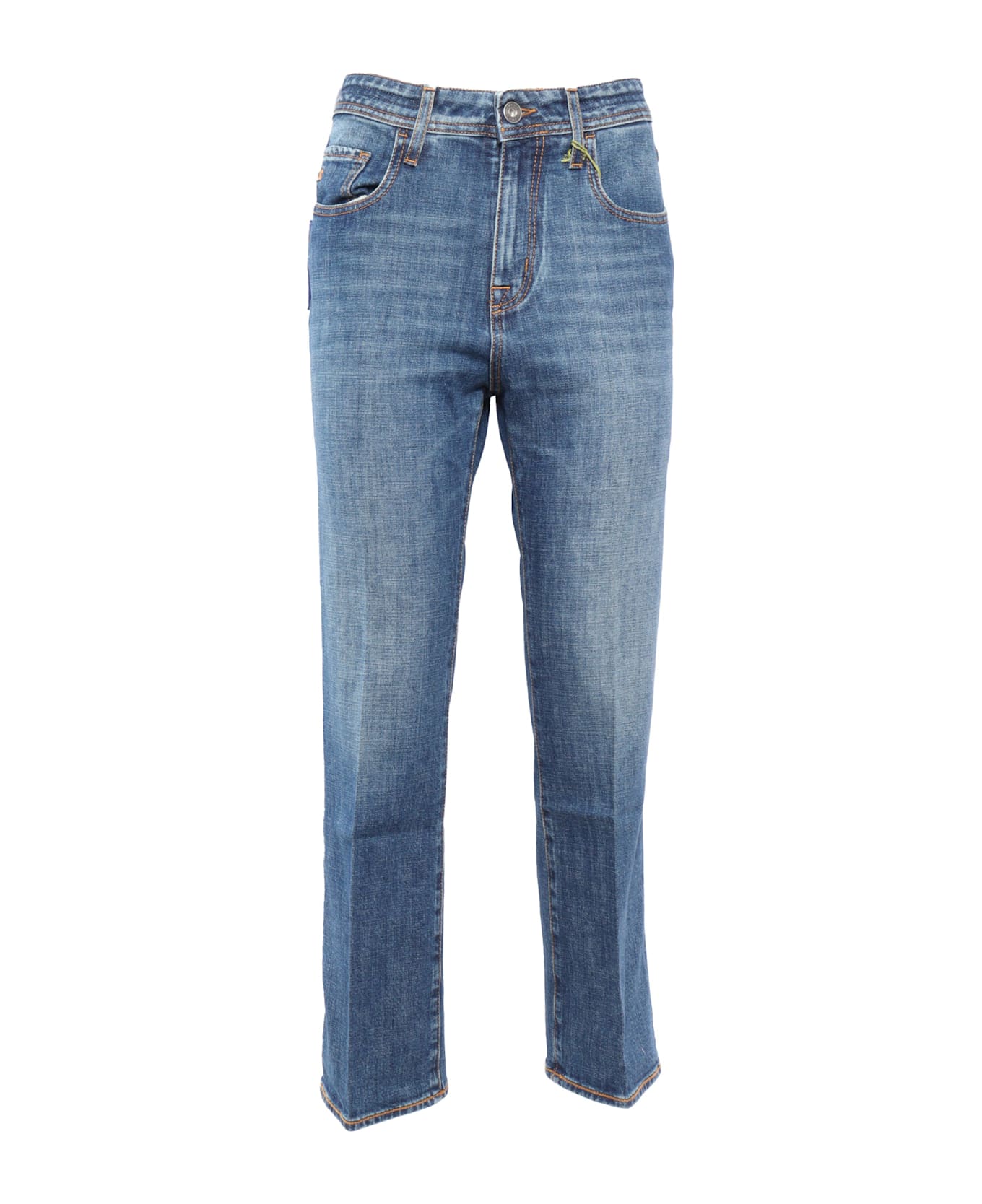 Jacob Cohen 5 Pockets Denim Pants - BLUE