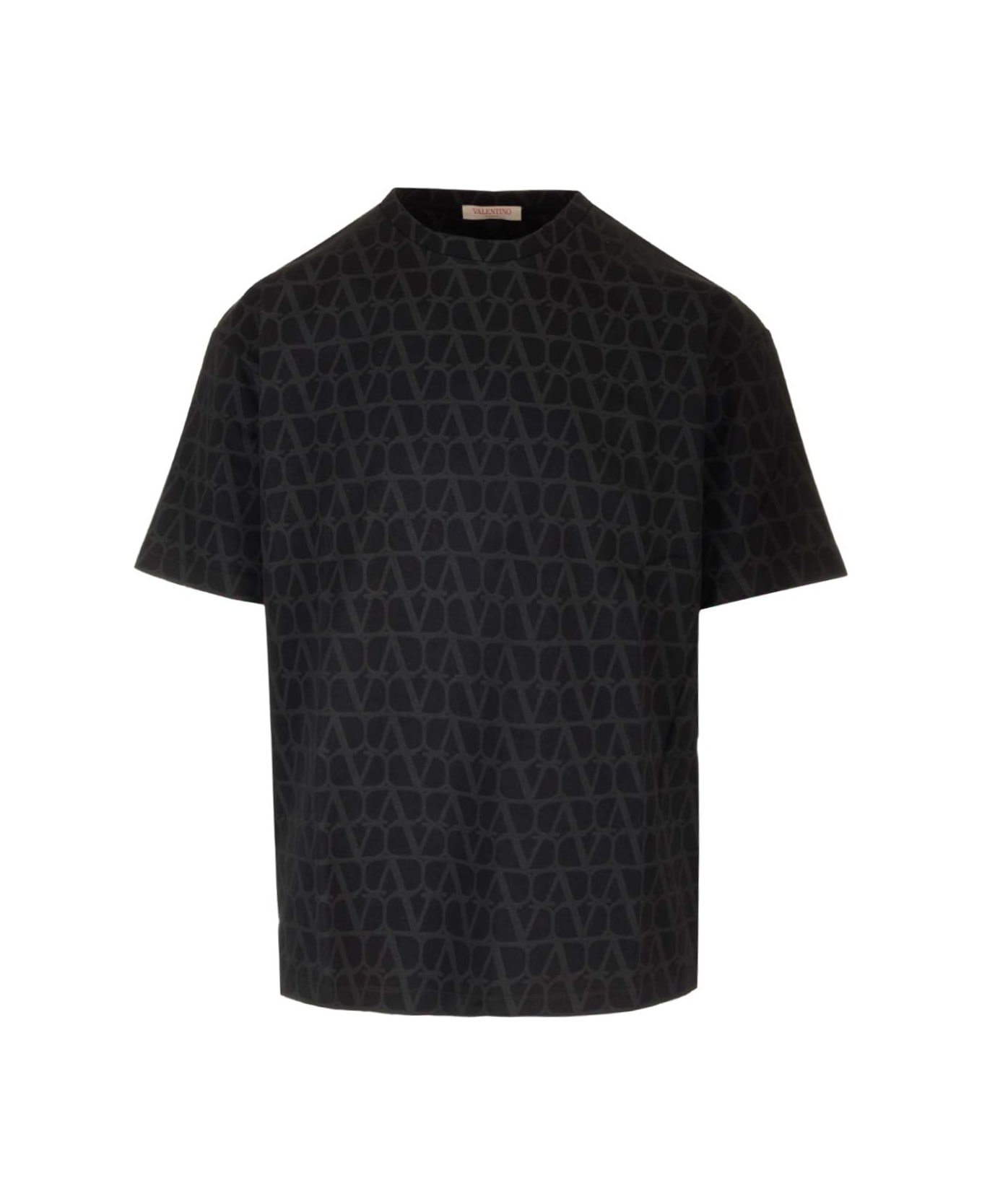 Valentino 'toile Iconographe' T-shirt - Black