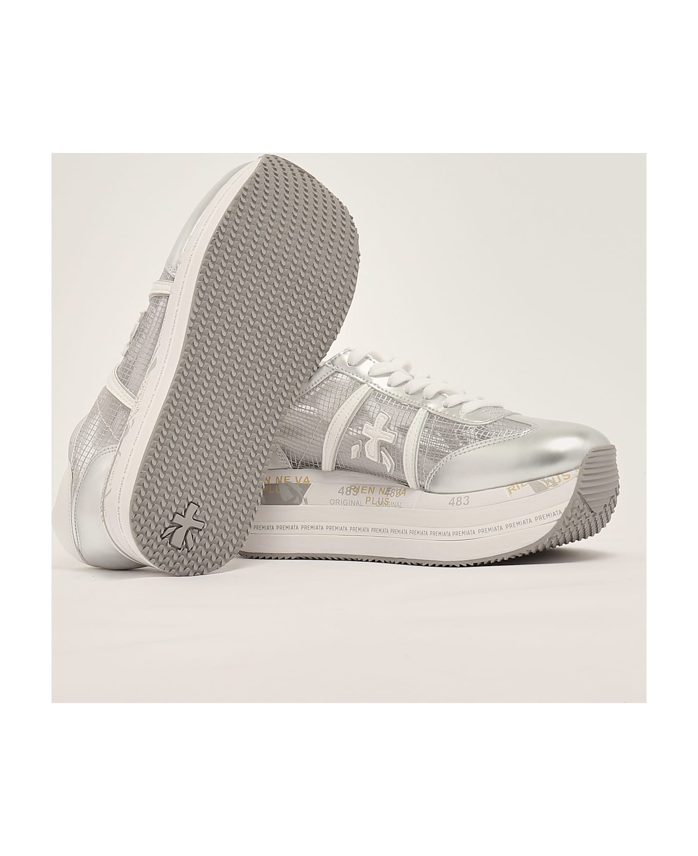 Premiata Beth Sneaker - SILVER