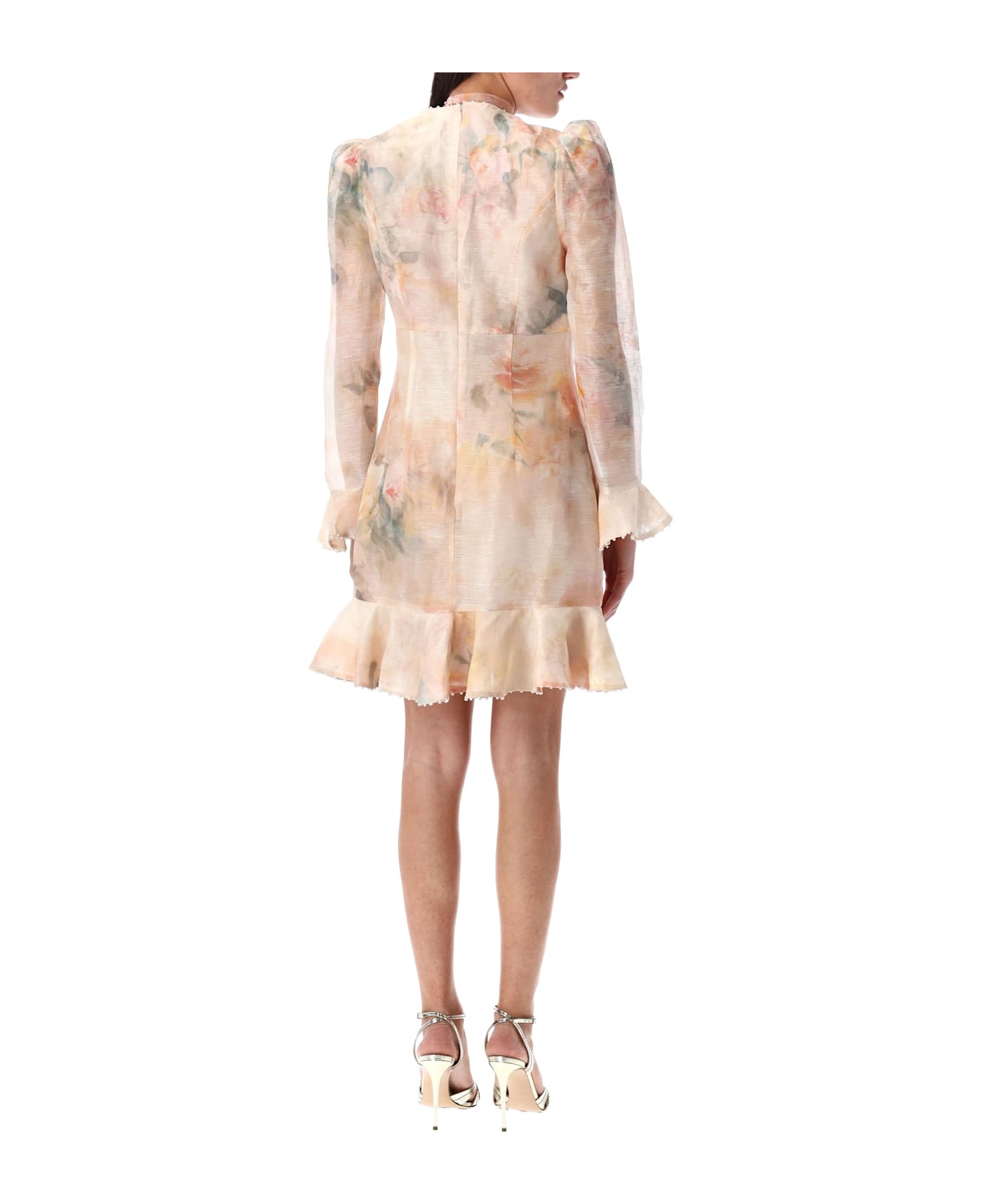 Zimmermann Crush Flower Mini Dress - Multicolour