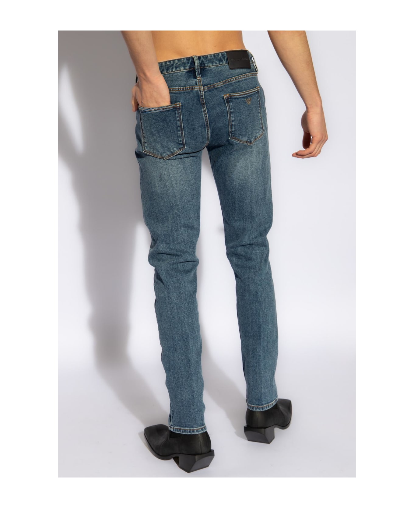 Emporio Armani Slim-fit Jeans - Denim デニム