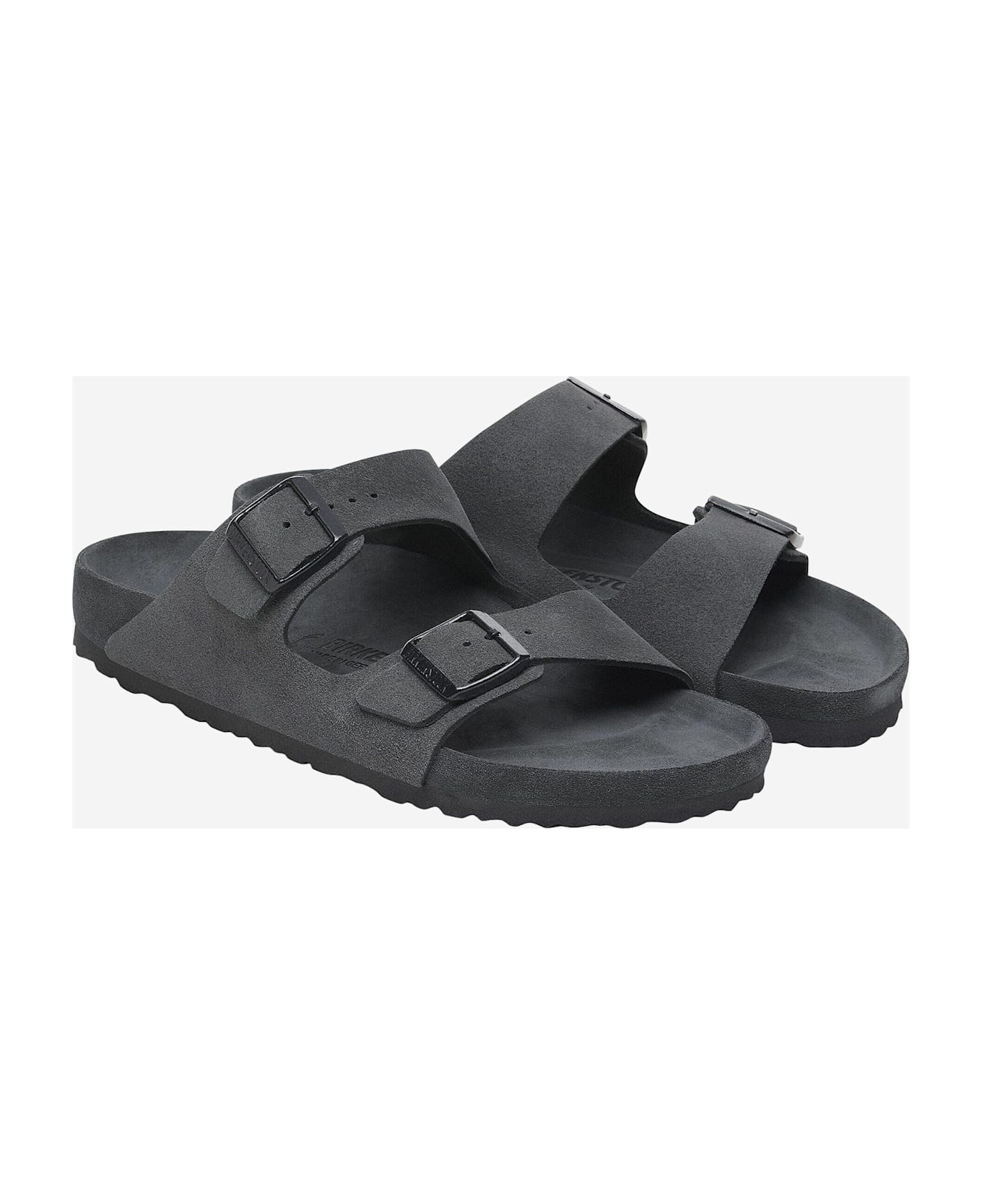 Birkenstock Arizona Suede Sandals - Grey